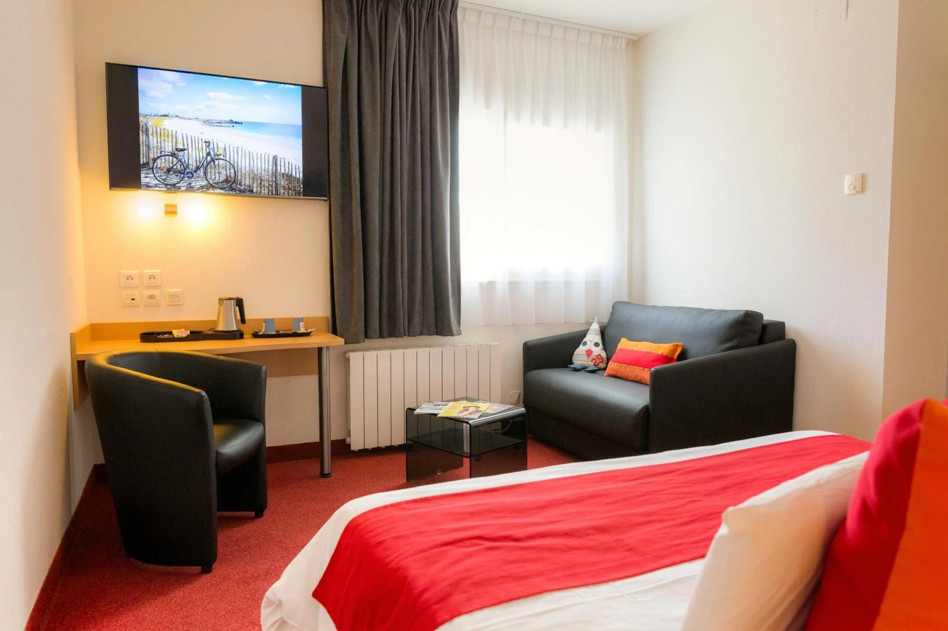 Chambre disponible pour un séminaire d'entreprise à Kyriad Quimper - Pont-l'Abbé - Pont-lʼAbbé