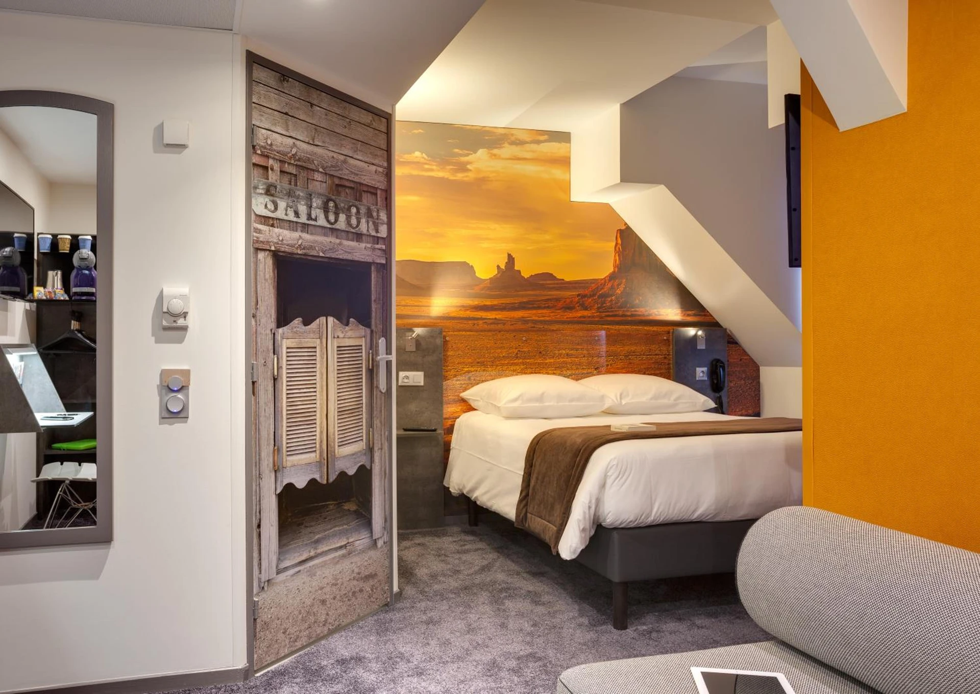 Magnifique chambre pour un séminaire d'entreprise à Hôtel Kyriad Rennes Centre Gare - Rennes