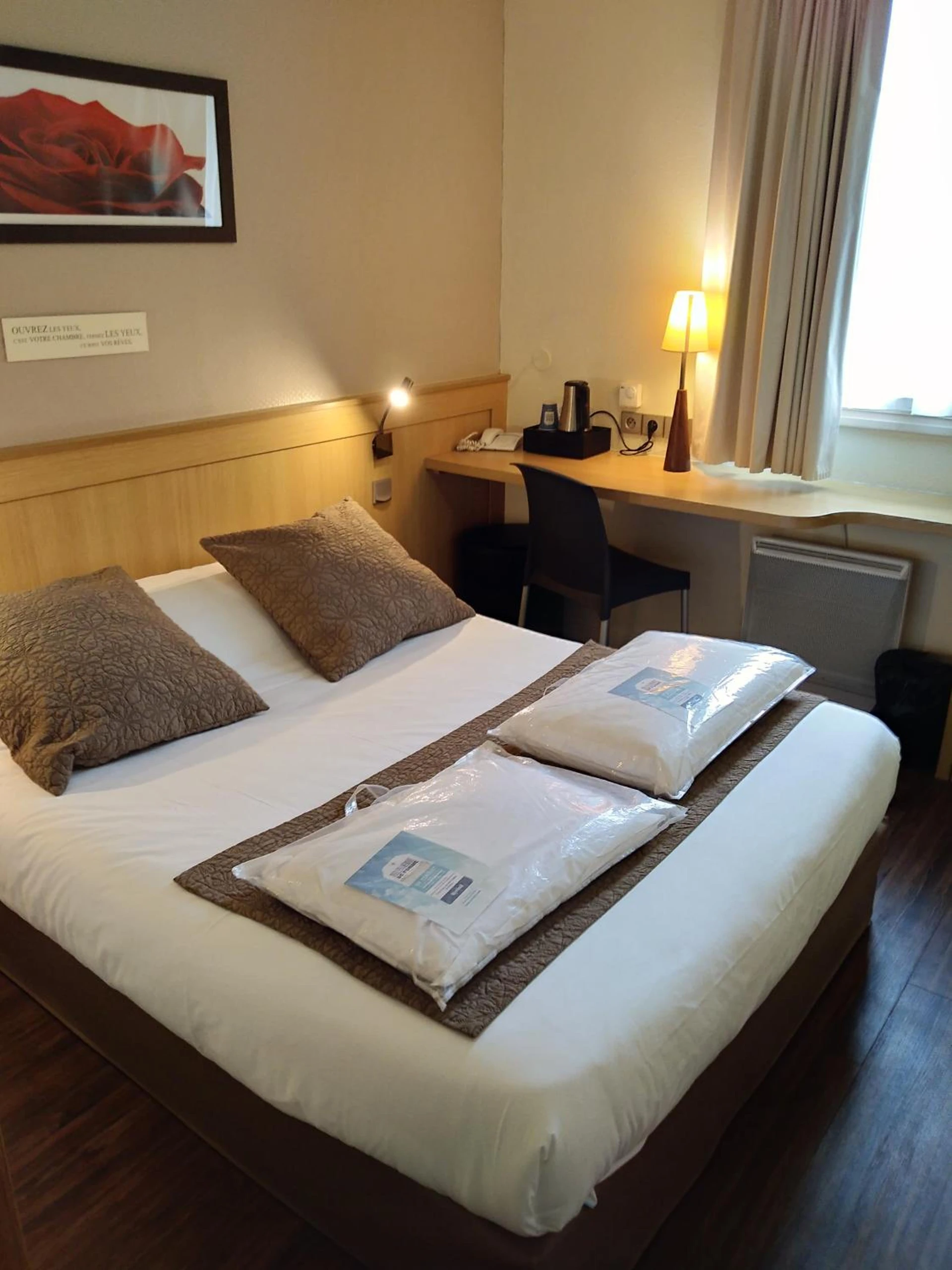 Chambre disponible pour un séminaire d'entreprise à Kyriad Rennes Sud - Cesson Chantepie - Chantepie