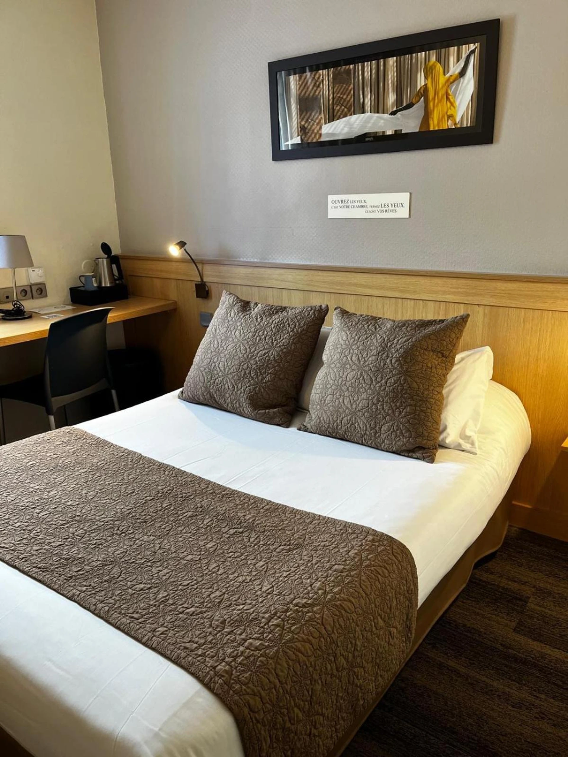 Chambre disponible pour un séminaire d'entreprise à Kyriad Rennes Sud - Cesson Chantepie - Chantepie