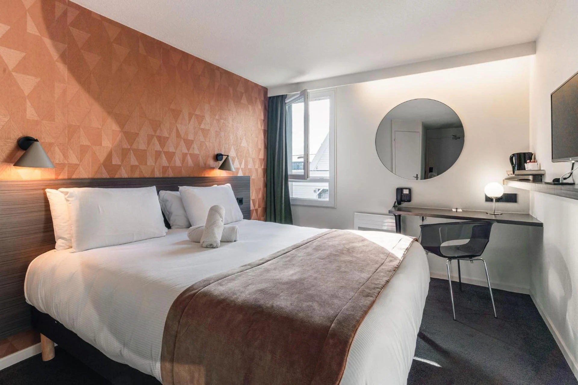 Chambre disponible pour un séminaire d'entreprise à Kyriad Saint Brieuc - Tregueux - Trégueux