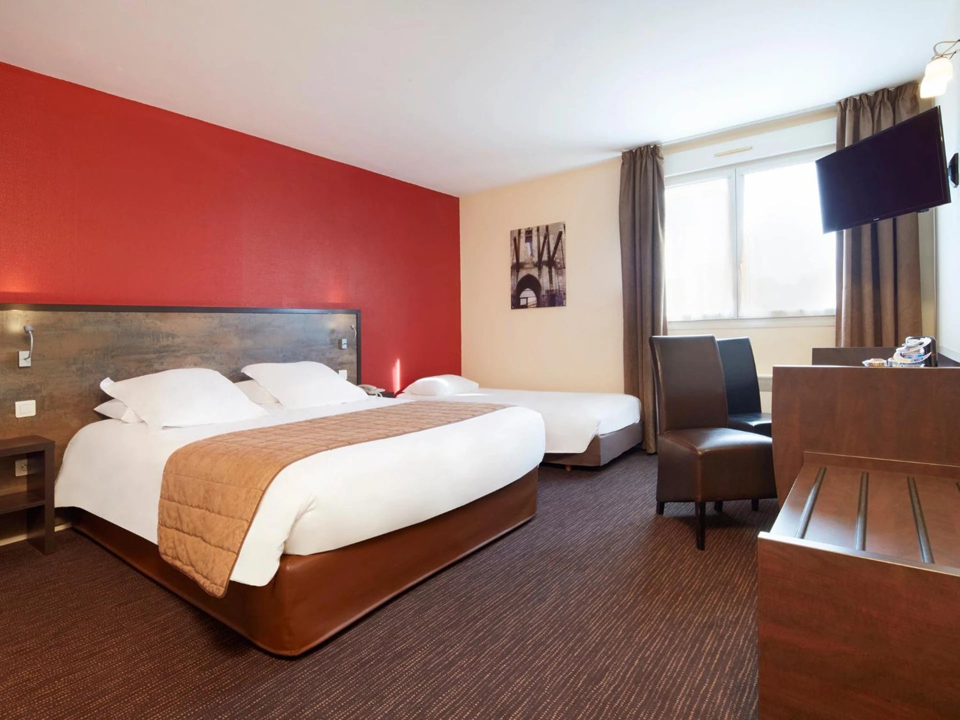 Chambre disponible pour un séminaire d'entreprise à Kyriad Tours - Joué-Lès-Tours - Joué-lès-Tours