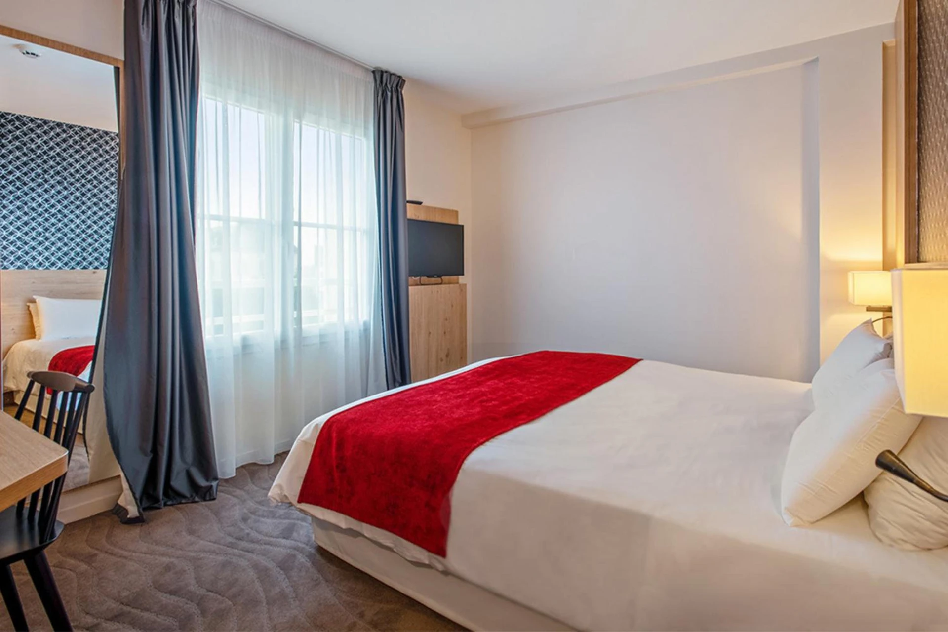 Chambre disponible pour un séminaire d'entreprise à Kyriad Vannes Centre Ville - Vannes