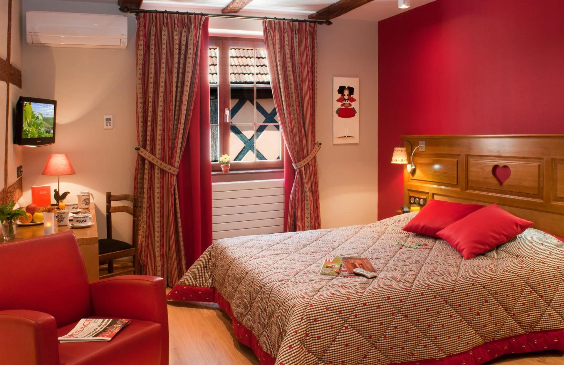Chambre disponible pour un séminaire d'entreprise à L'Abbaye d'Alspach - Kientzheim