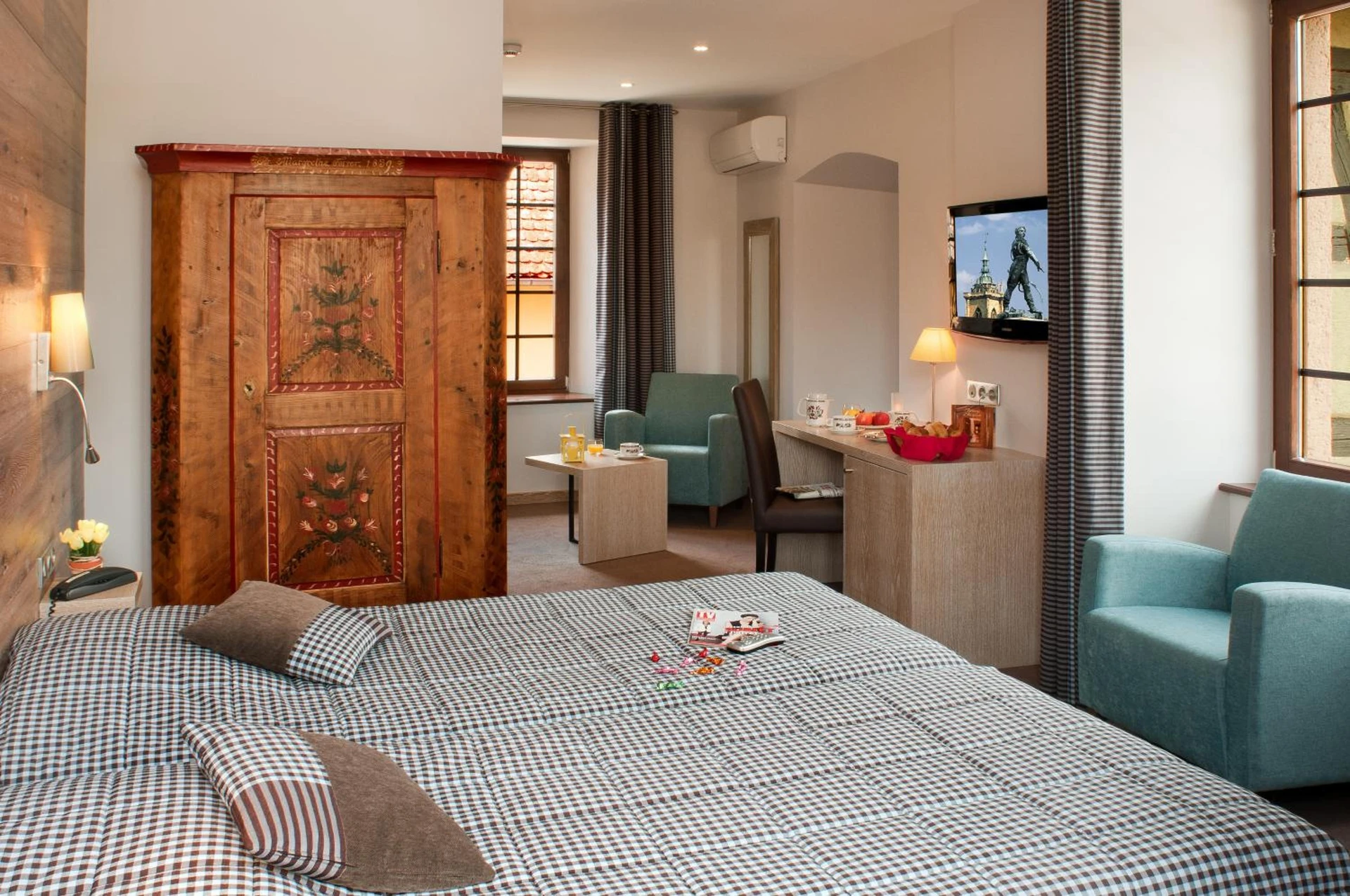Magnifique chambre pour un séminaire d'entreprise à L'Abbaye d'Alspach - Kientzheim