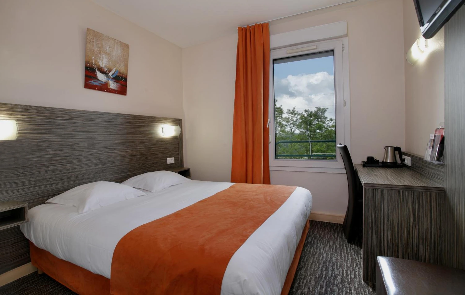 Chambre disponible pour un séminaire d'entreprise à The Originals City, Hôtel L'Acropole, Saint-Etienne Sud - La Ricamarie