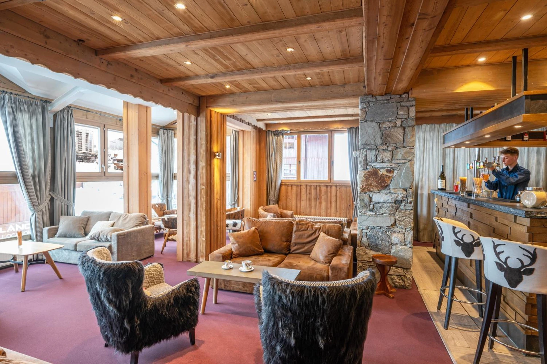 Ambiance de travail pour séminaire d'entreprise à Hôtel L'Aiguille Percée - Tignes