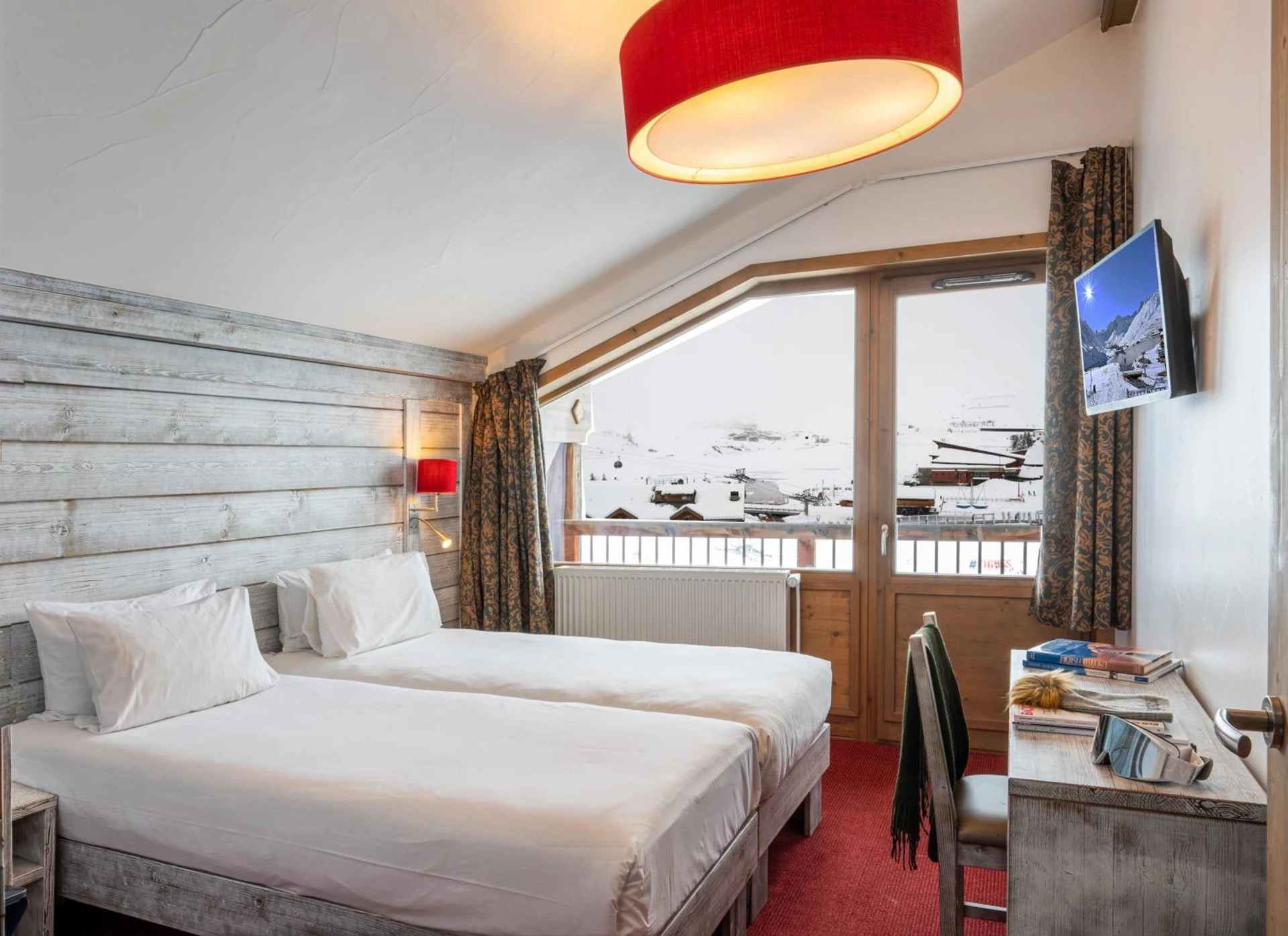 Chambre disponible pour un séminaire d'entreprise à Hôtel L'Aiguille Percée - Tignes