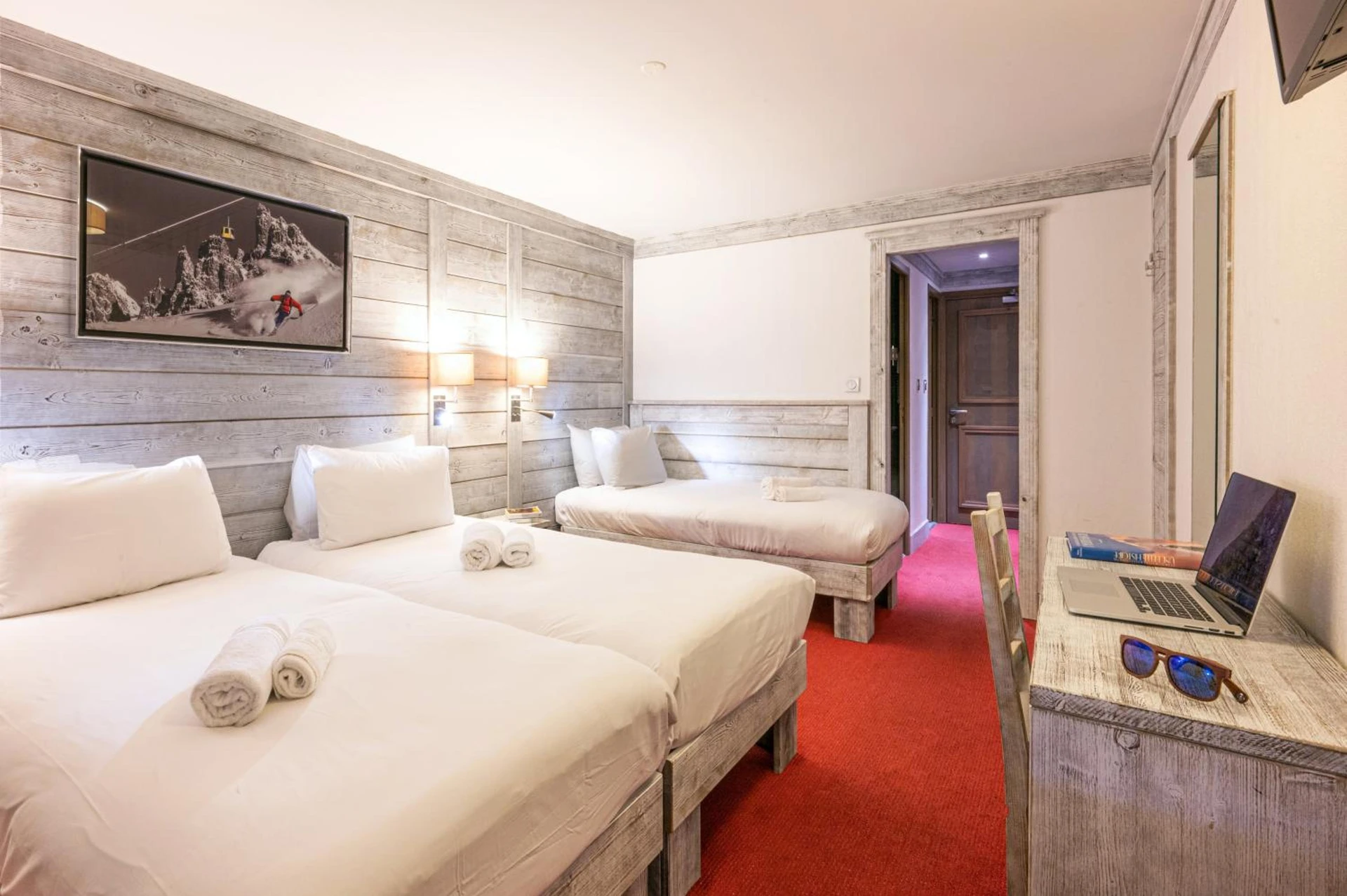 Chambre disponible pour un séminaire d'entreprise à Hôtel L'Aiguille Percée - Tignes