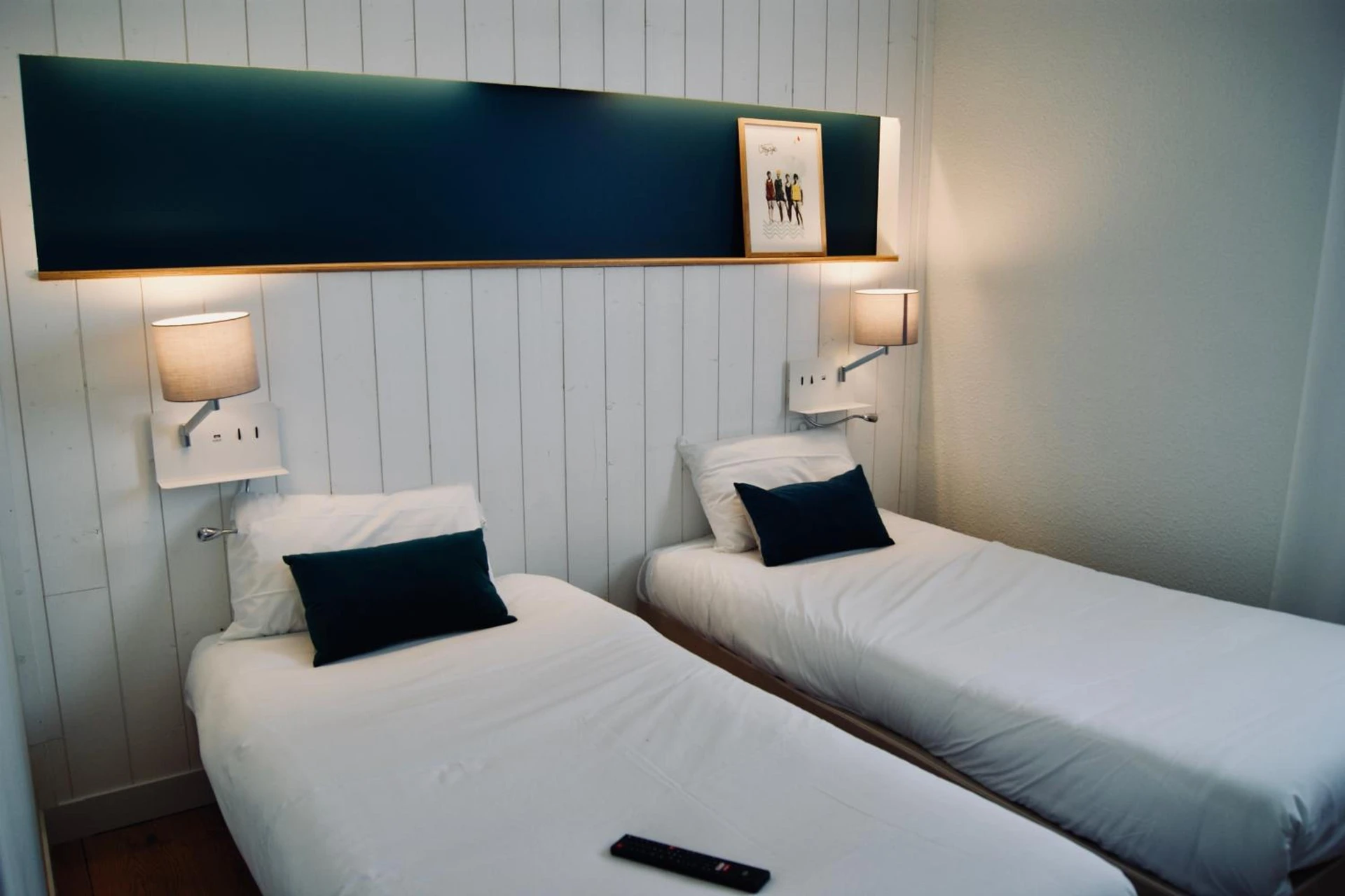 Chambre disponible pour un séminaire d'entreprise à Logis Hôtel L'Air Marin - Yves