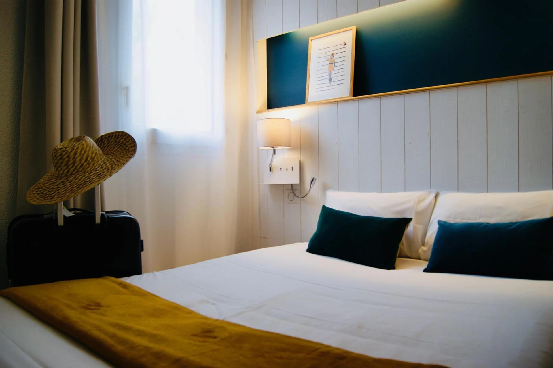 Chambre disponible pour un séminaire d'entreprise à Logis Hôtel L'Air Marin - Yves