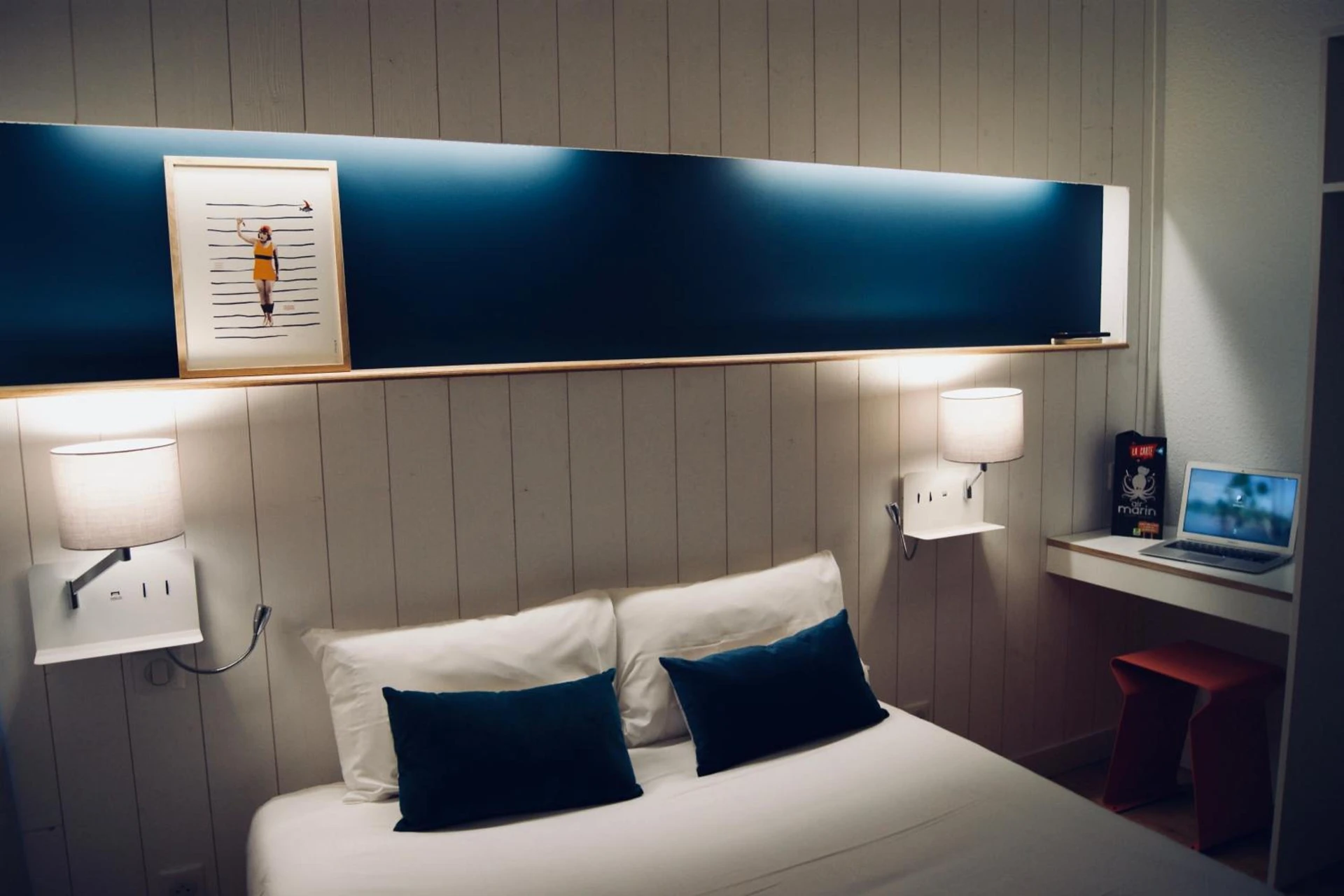 Magnifique chambre pour un séminaire d'entreprise à Logis Hôtel L'Air Marin - Yves