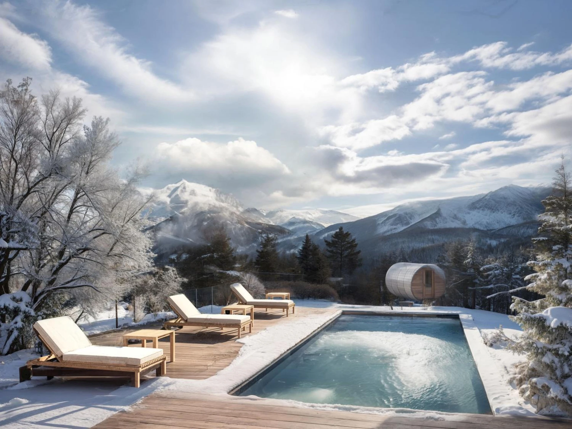 Salle de séminaire à Chalets de l'Alpaga - Organiser un événement professionnel à Megève