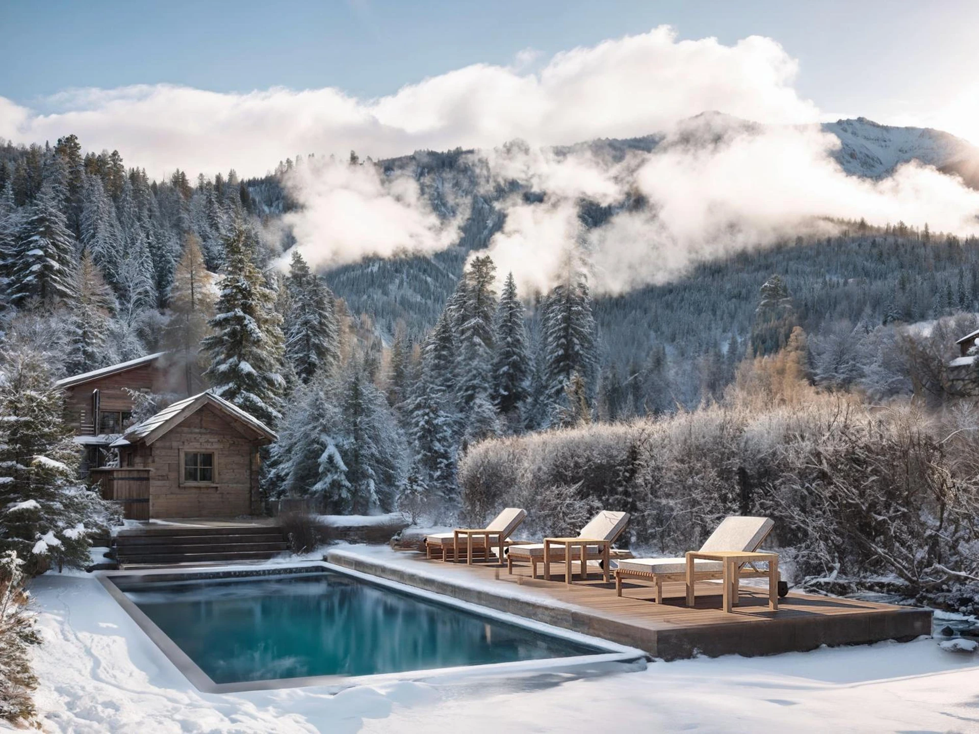 Lieu convivial pour un séminaire d'entreprise à Chalets de l'Alpaga - Megève - En savoir plus 