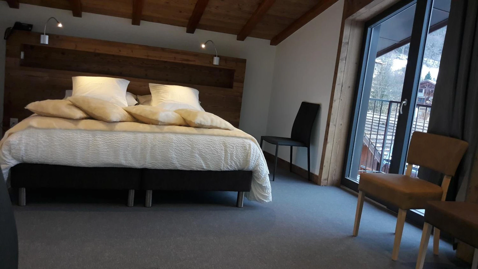 Chambre disponible pour un séminaire d'entreprise à Hotel L'alpin - Landry