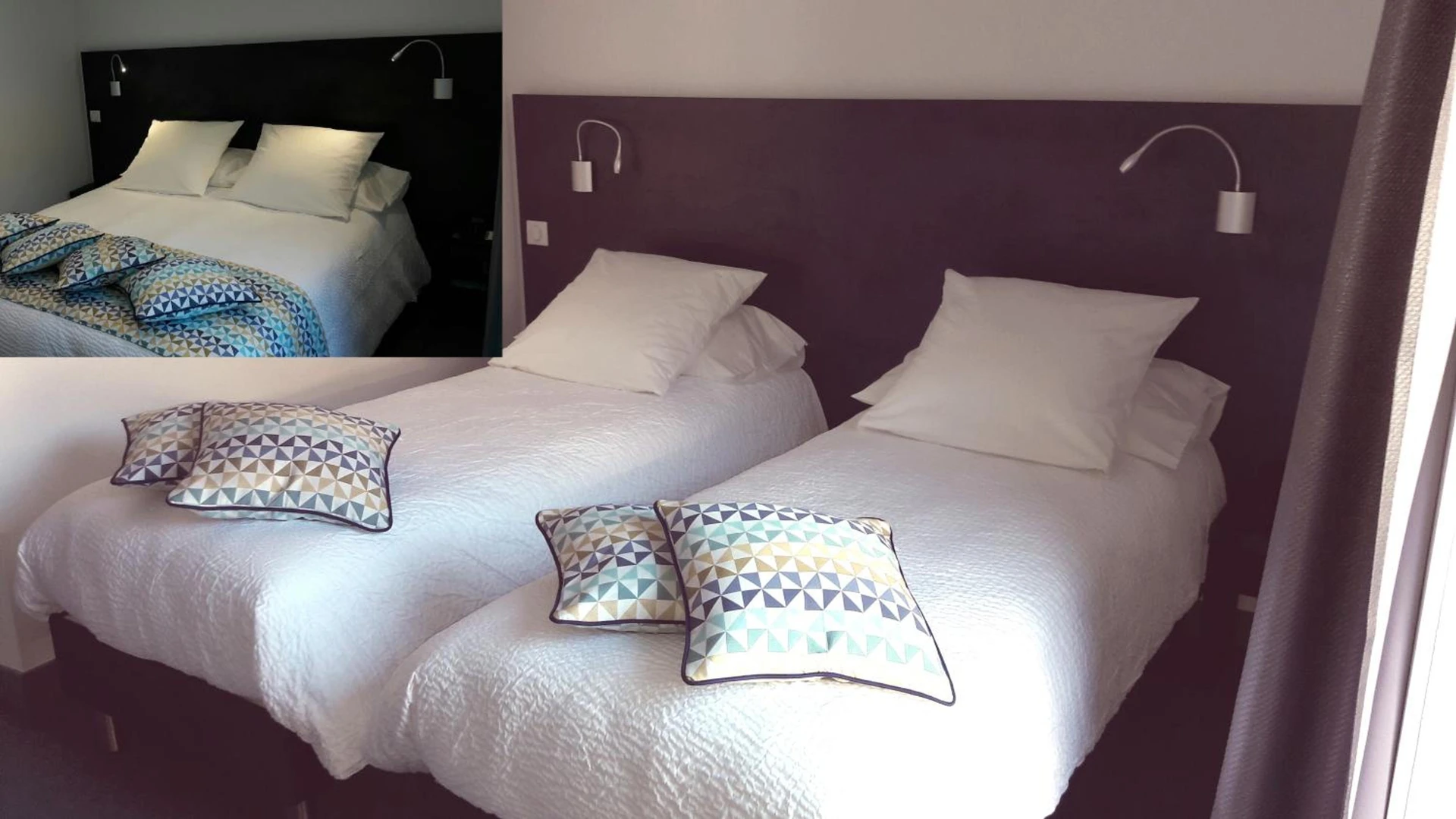 Chambre disponible pour un séminaire d'entreprise à Hotel L'alpin - Landry