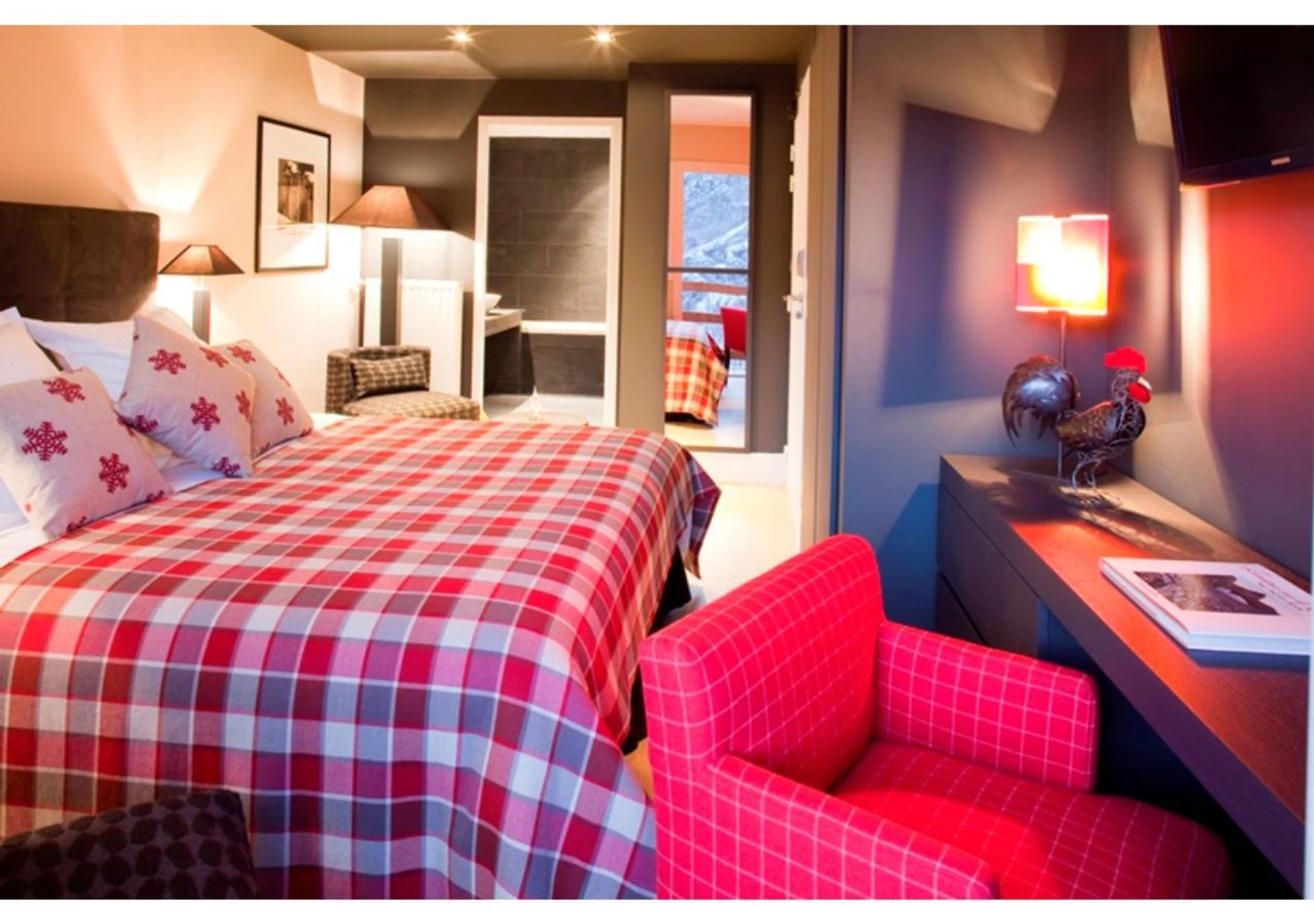Chambre disponible pour un séminaire d'entreprise à Hôtel & Spa L'Alta Peyra - Saint-Véran