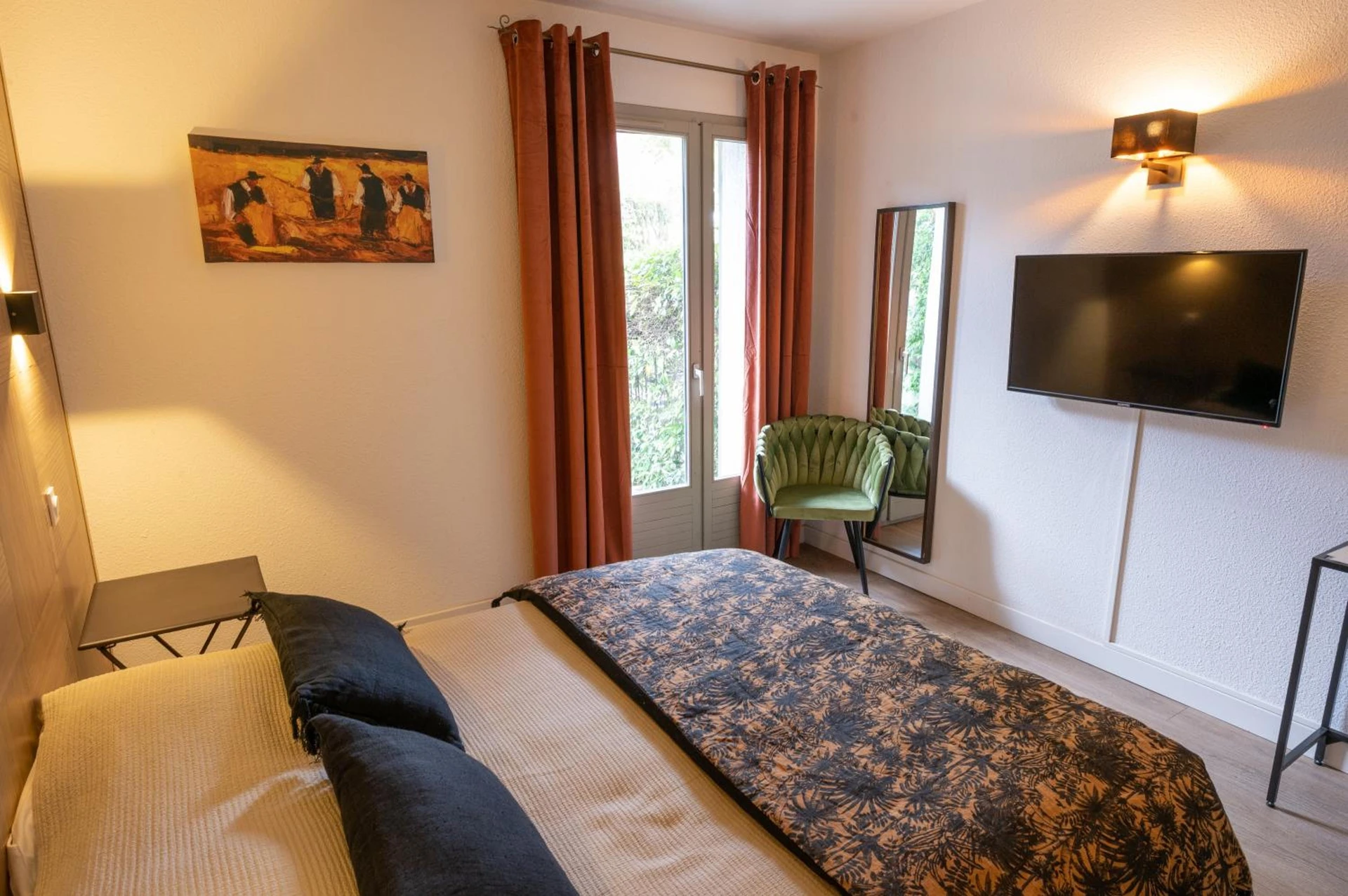 Chambre disponible pour un séminaire d'entreprise à Hôtel l'Amandière - Saint-Rémy-de-Provence