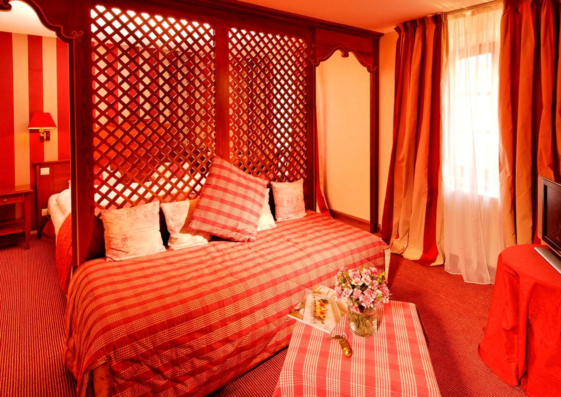 Chambre disponible pour un séminaire d'entreprise à Hotel Restaurant L'Ami Fritz - Ottrott