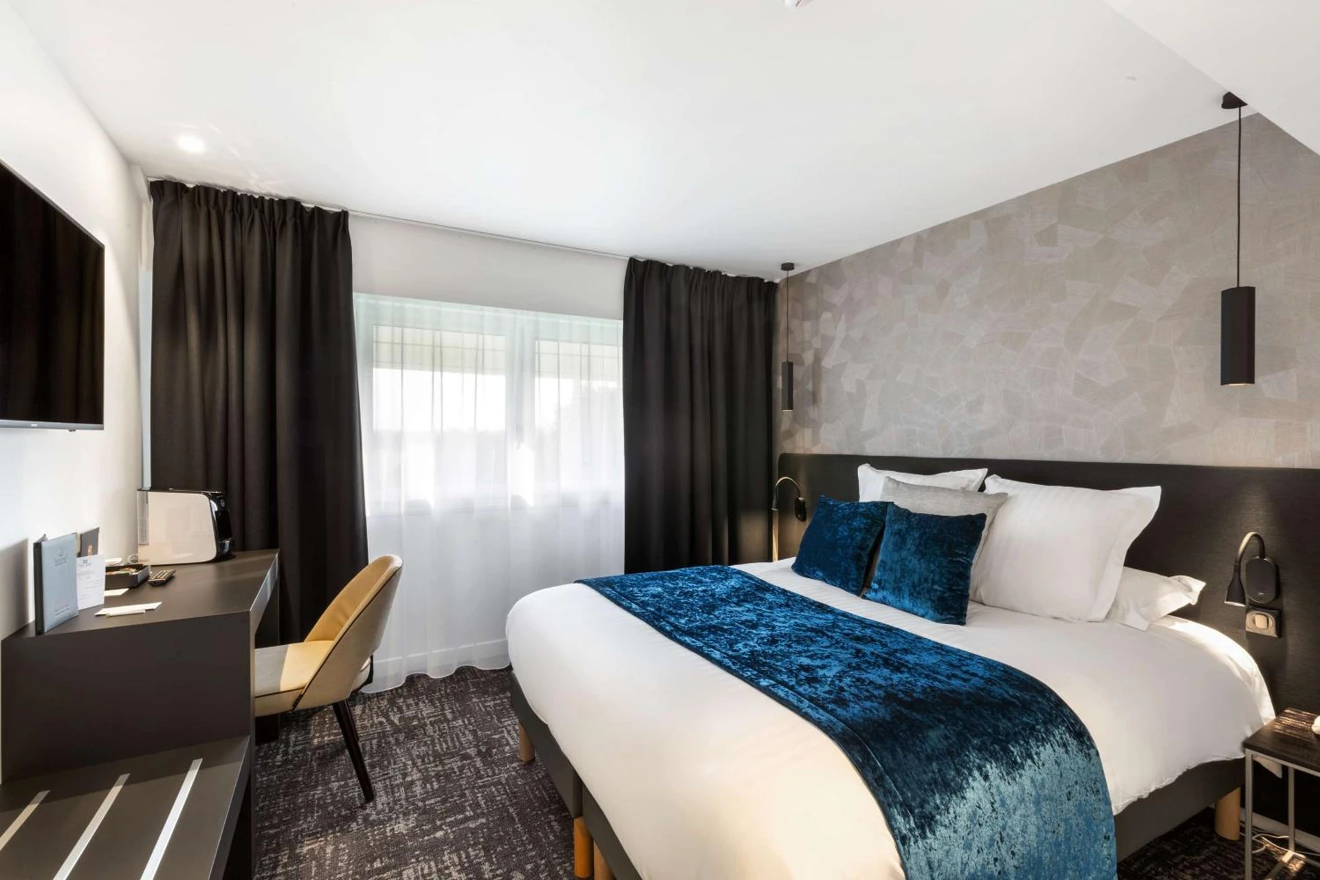 Chambre disponible pour un séminaire d'entreprise à Best Western L'Aquarium Arras Nord - Fresnes-lès-Montauban