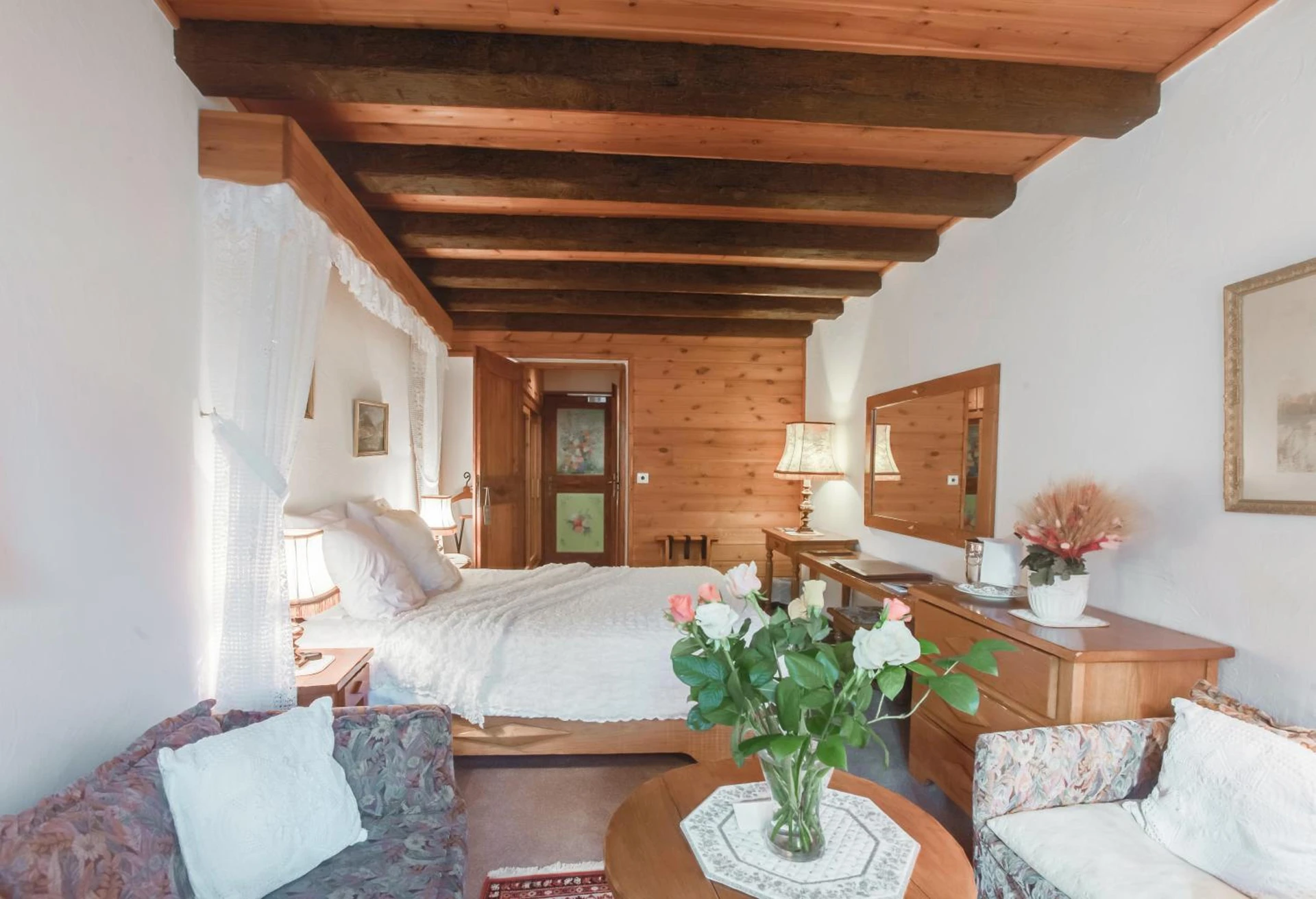 Magnifique chambre pour un séminaire d'entreprise à L'Auberge du Choucas - Le Monêtier-les-Bains