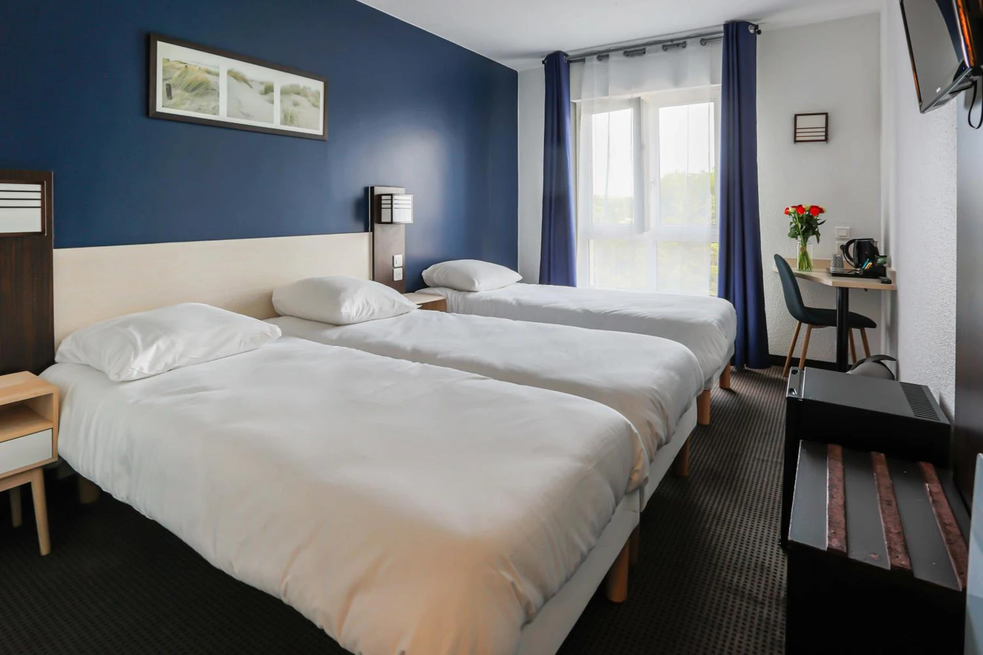 Chambre disponible pour un séminaire d'entreprise à HOTEL l'EAUBONNE - Eaubonne