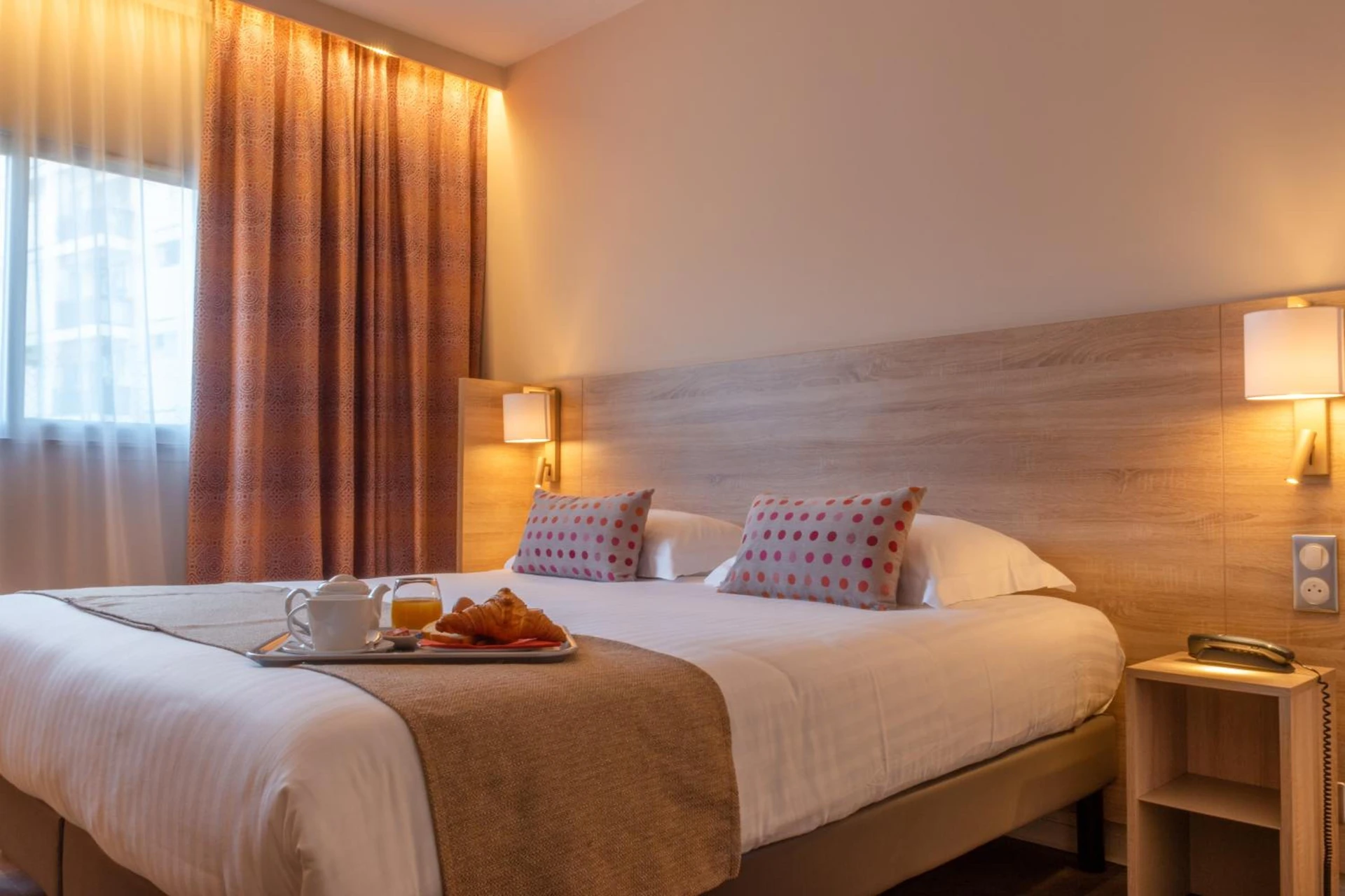 Chambre disponible pour un séminaire d'entreprise à Hôtel L'Empreinte - Cagnes-sur-Mer