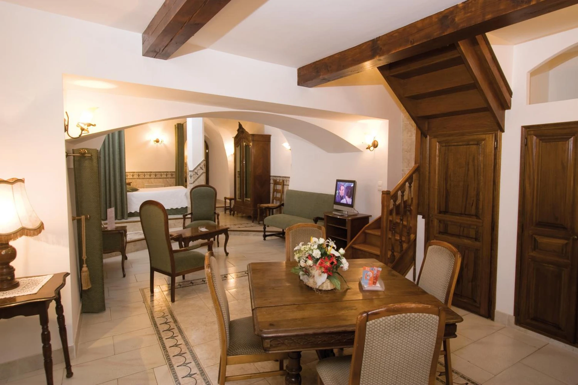 Chambre disponible pour un séminaire d'entreprise à L'Enclos des Lauriers Roses - Cabrières