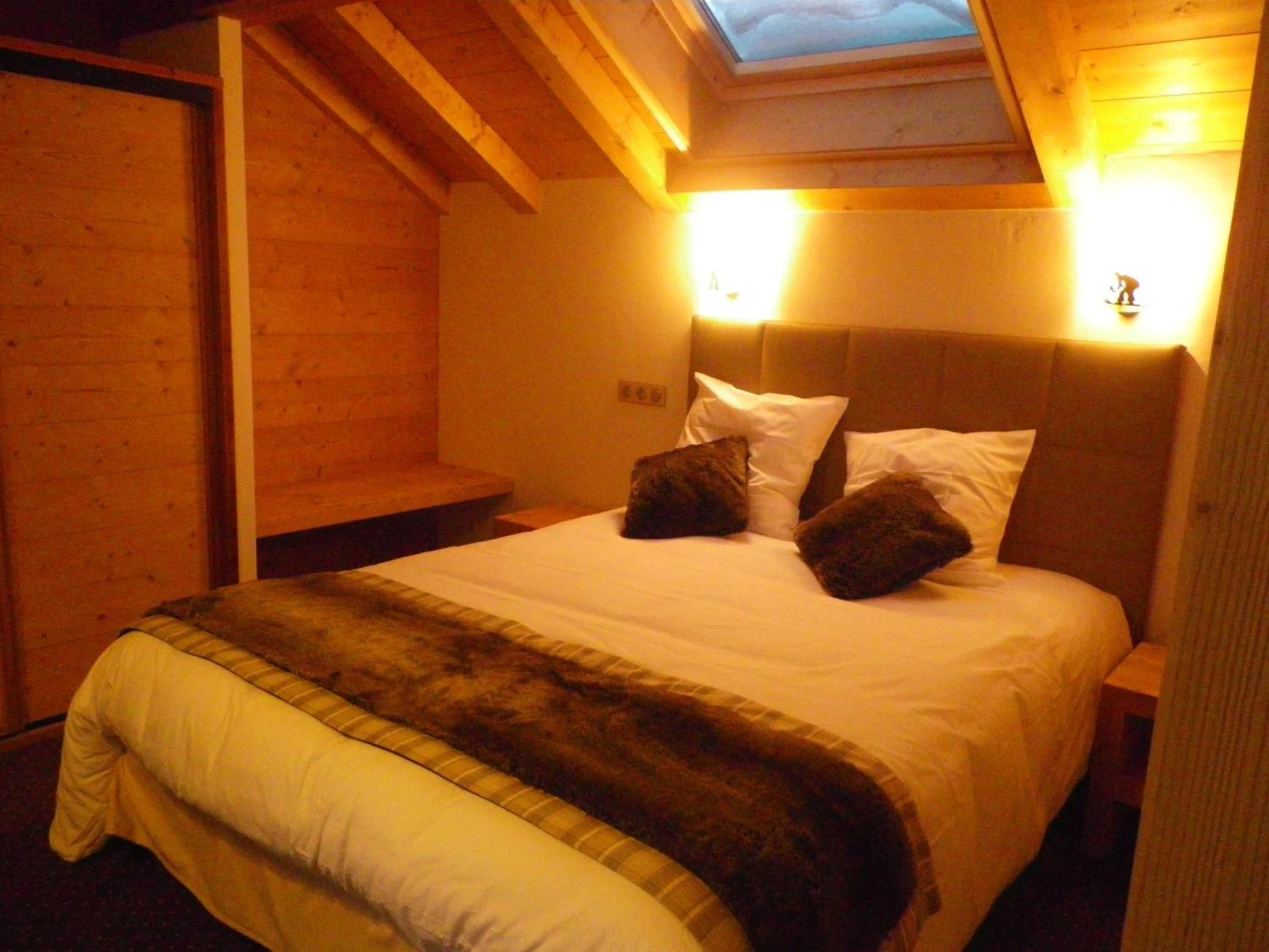 Chambre disponible pour un séminaire d'entreprise à Hôtel L'Ensoleillé - La Chapelle-dʼAbondance