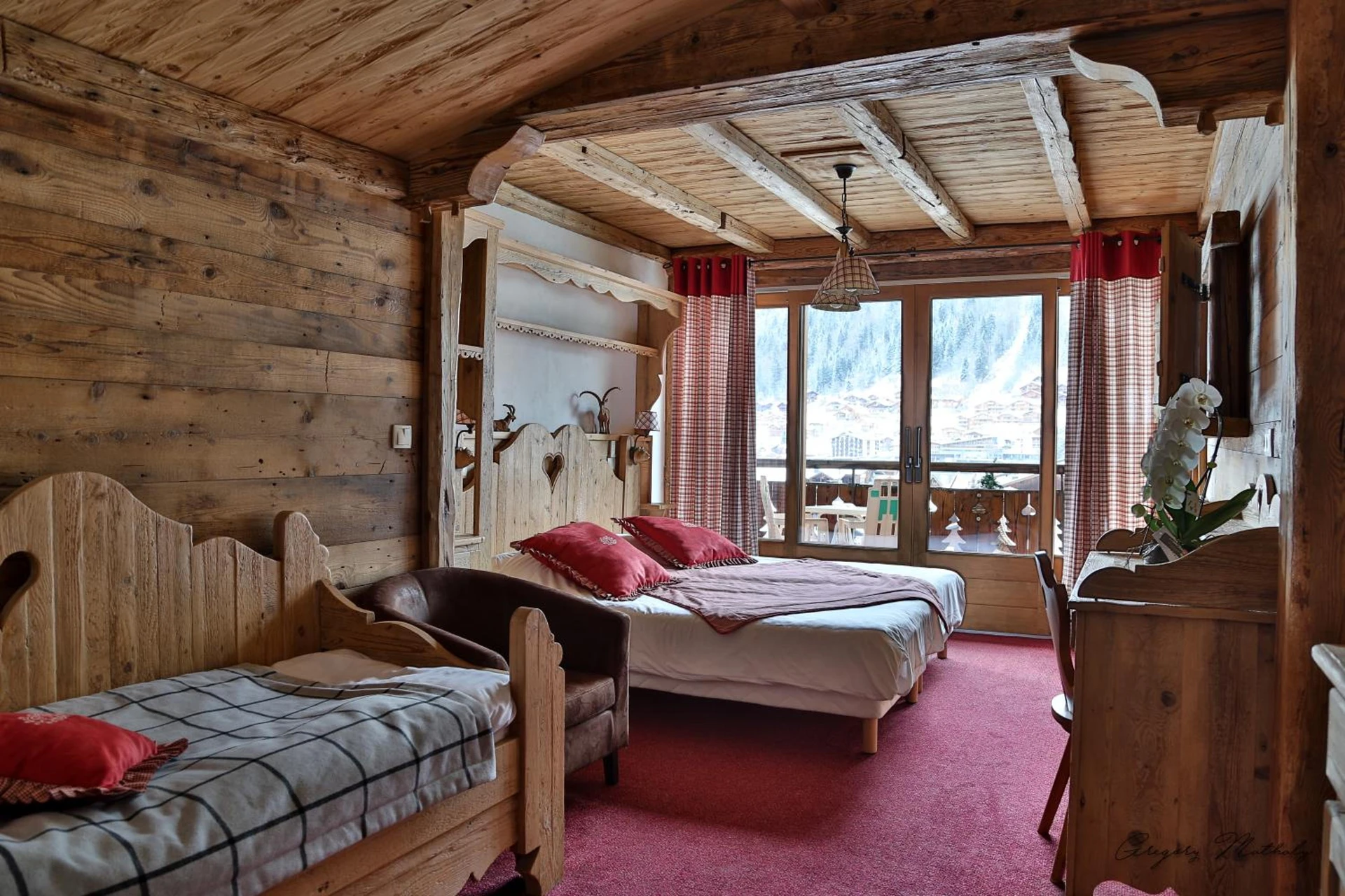 Chambre disponible pour un séminaire d'entreprise à Hotel L'Equipe - Morzine