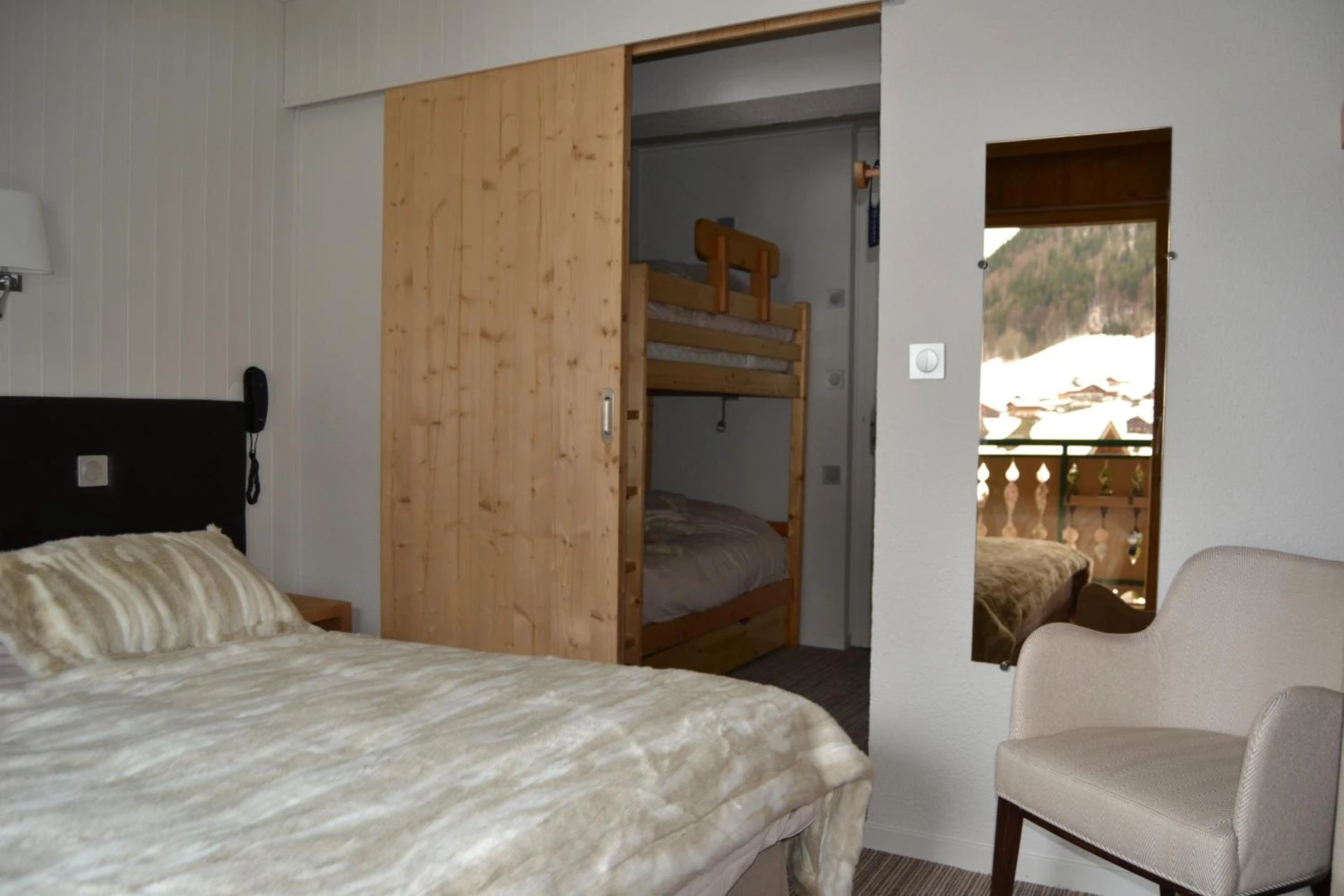 Chambre disponible pour un séminaire d'entreprise à L'Hermine Blanche - Morzine
