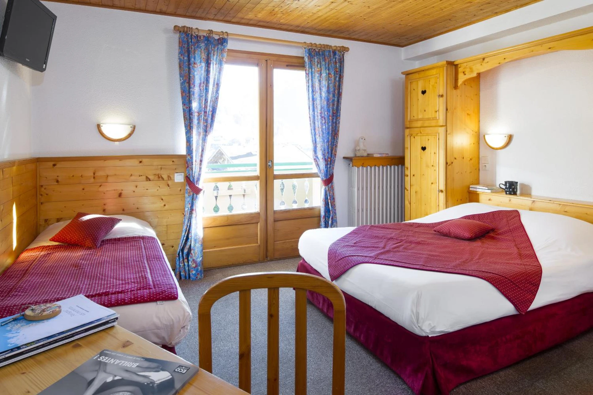 Magnifique chambre pour un séminaire d'entreprise à L'Hermine Blanche - Morzine