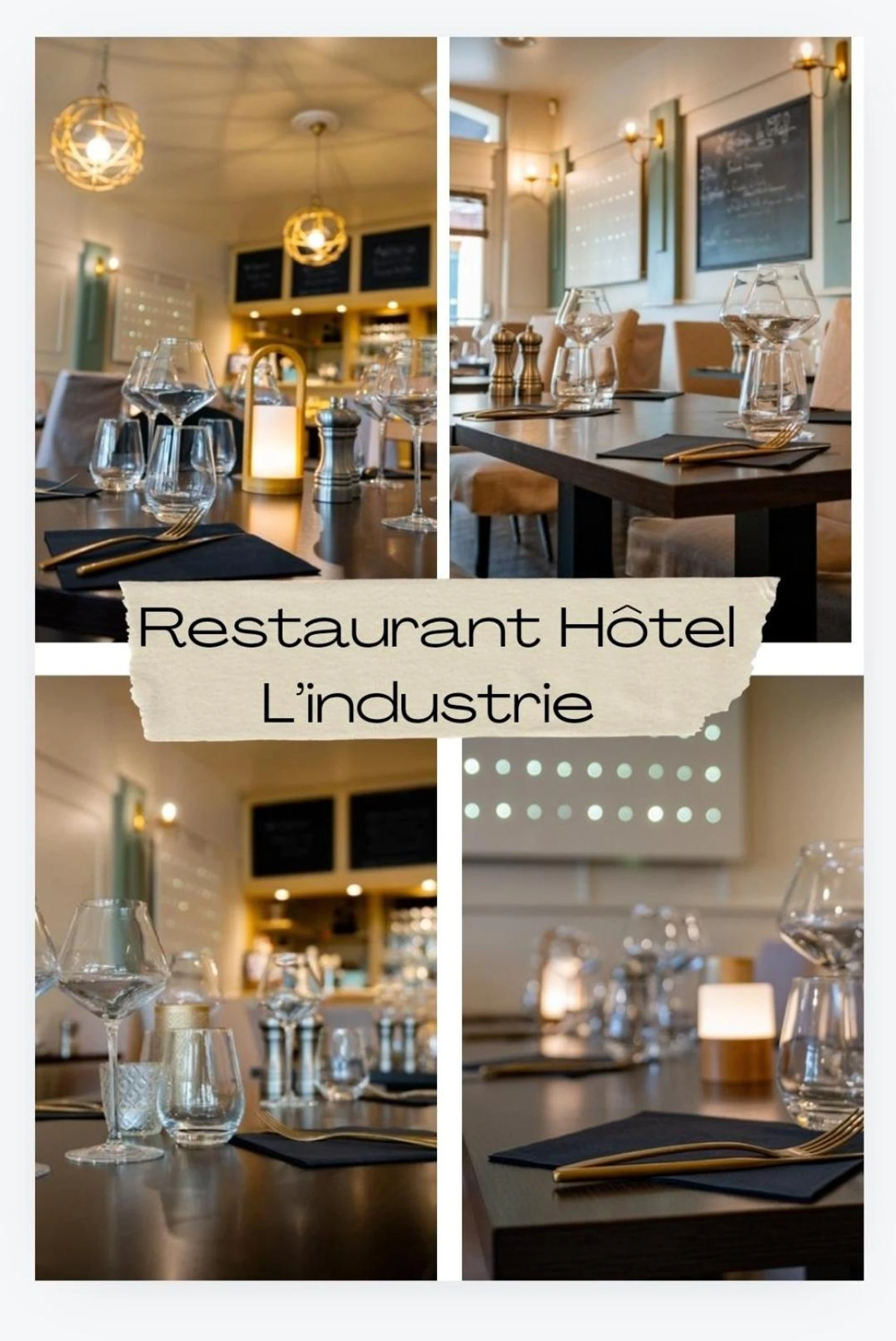 Organiser un séminaire d'entreprise : Hôtel Restaurant L'Industrie à saint-omer