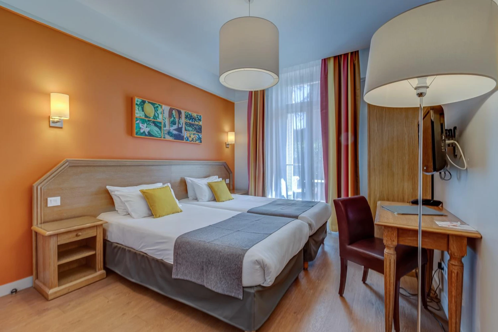 Chambre disponible pour un séminaire d'entreprise à Hôtel Miléade L'Orangeraie - Menton - Menton
