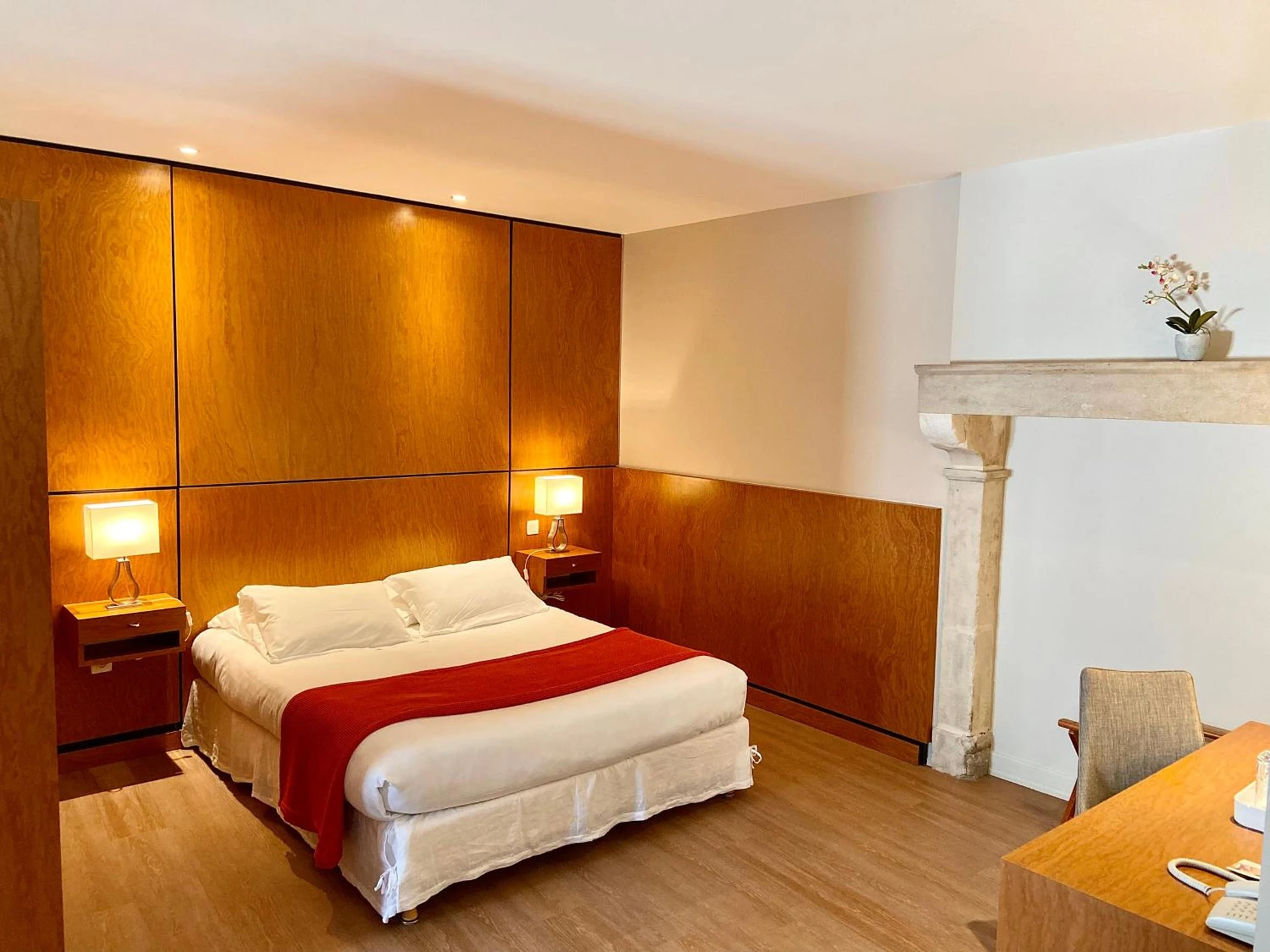 Chambre disponible pour un séminaire d'entreprise à Hotel l'Orée Des Vignes - Gilly-lès-Cîteaux