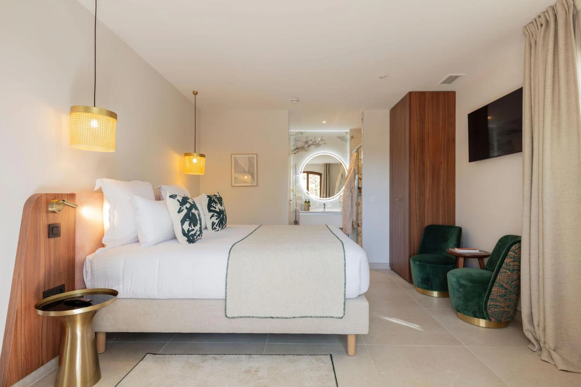 Chambre disponible pour un séminaire d'entreprise à Hôtel et Restaurant La Bastide Bourrelly - Mathias Dandine - Cabriès