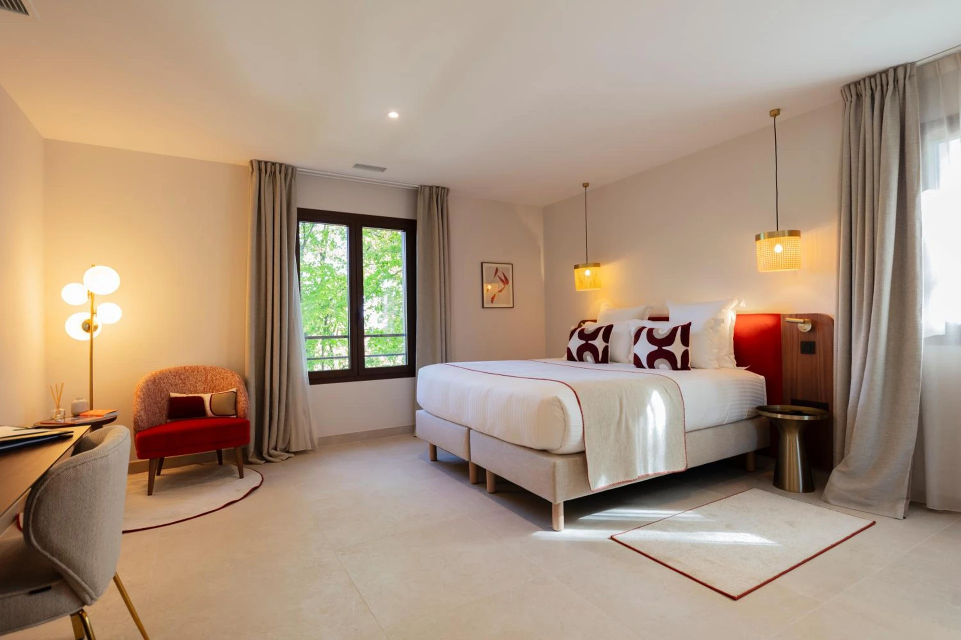 Chambre disponible pour un séminaire d'entreprise à Hôtel et Restaurant La Bastide Bourrelly - Mathias Dandine - Cabriès