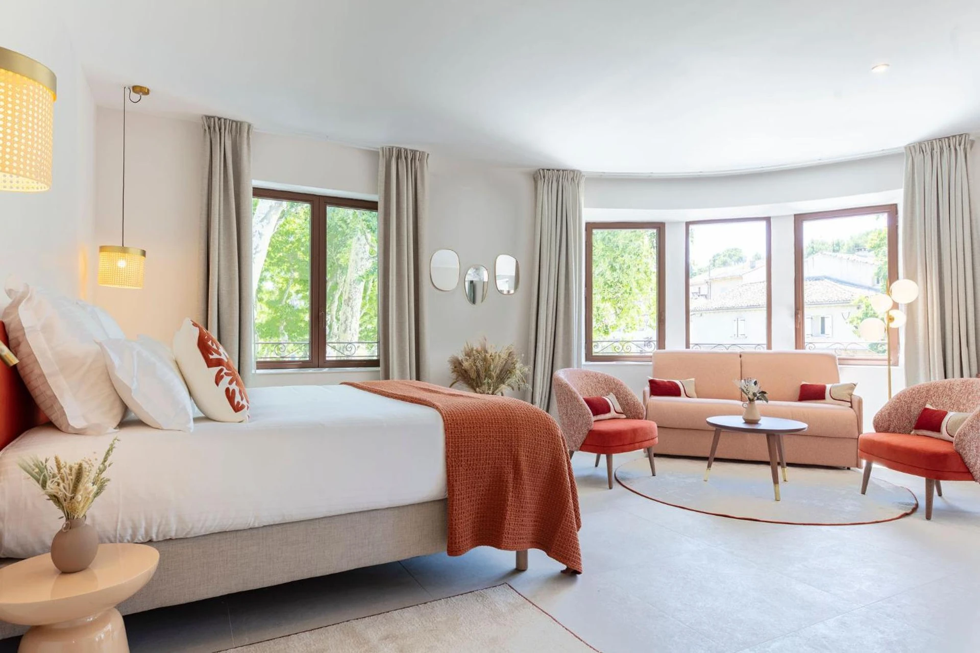 Chambre disponible pour un séminaire d'entreprise à Hôtel et Restaurant La Bastide Bourrelly - Mathias Dandine - Cabriès