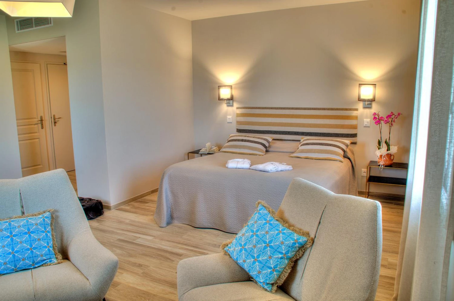 Chambre disponible pour un séminaire d'entreprise à Hôtel La Bastide d'Iris - Vagnas
