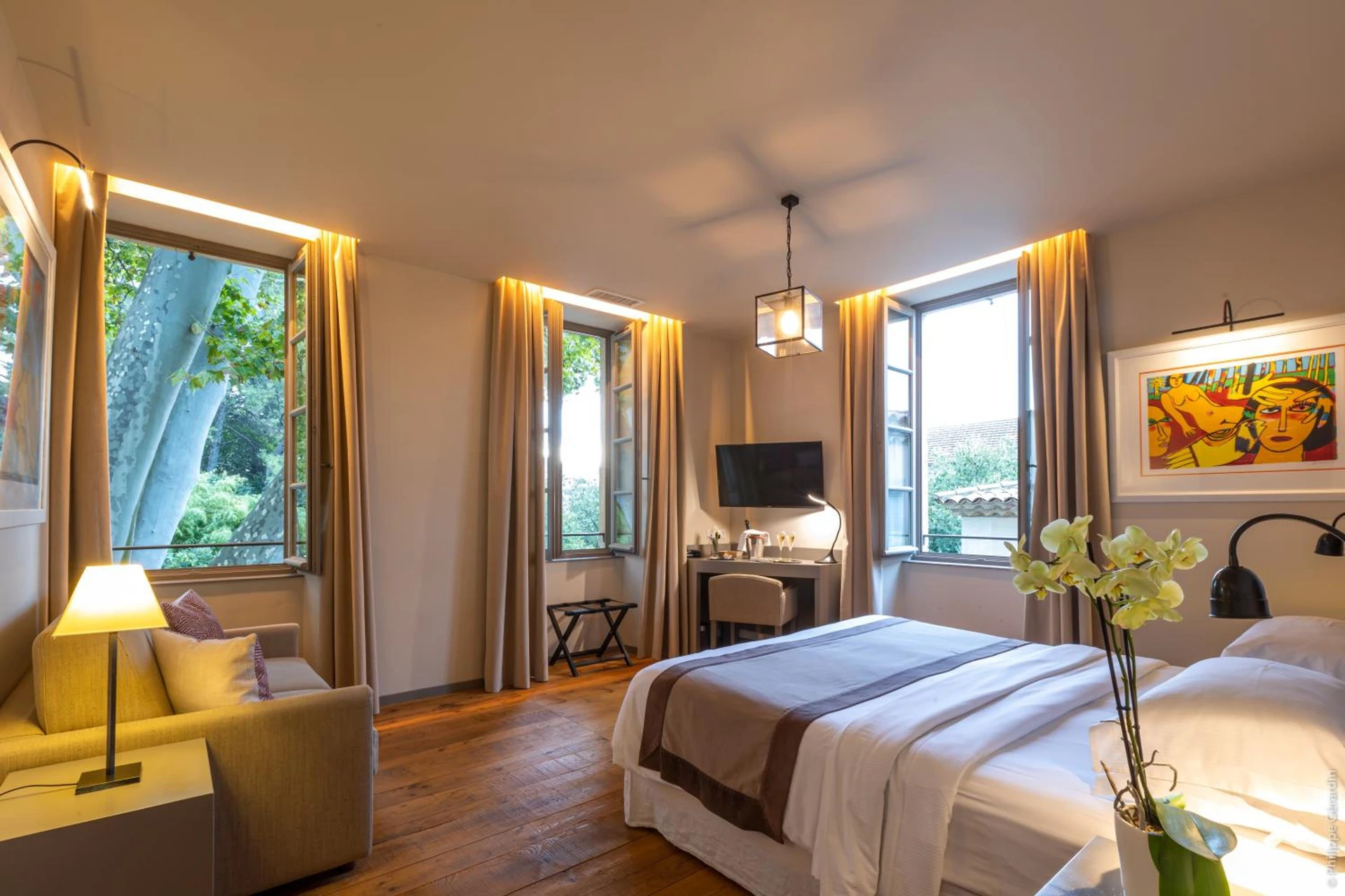 Chambre disponible pour un séminaire d'entreprise à La Bastide de Boulbon - Boulbon