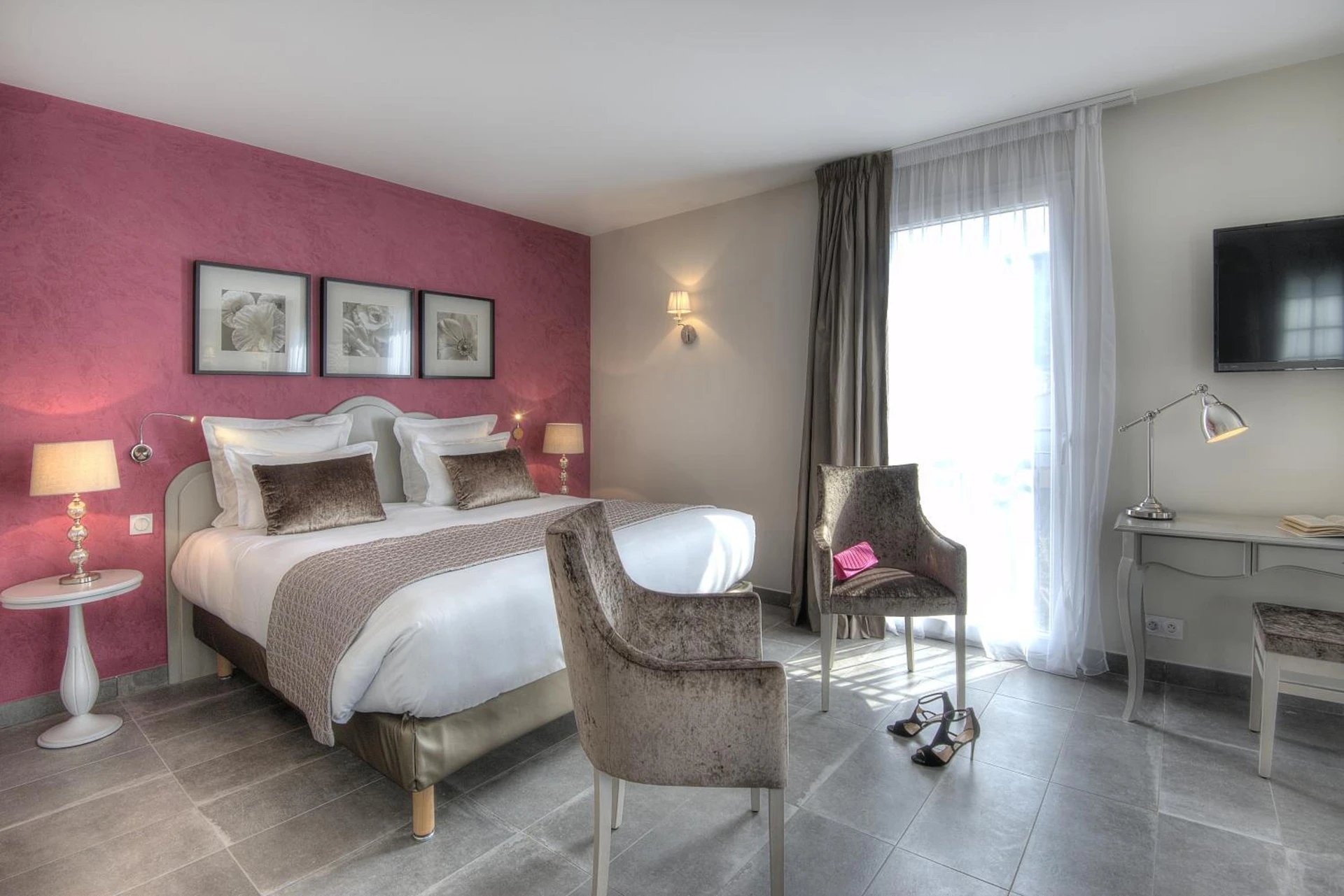 Chambre disponible pour un séminaire d'entreprise à La Bastide de l'Oliveraie - Cannes
