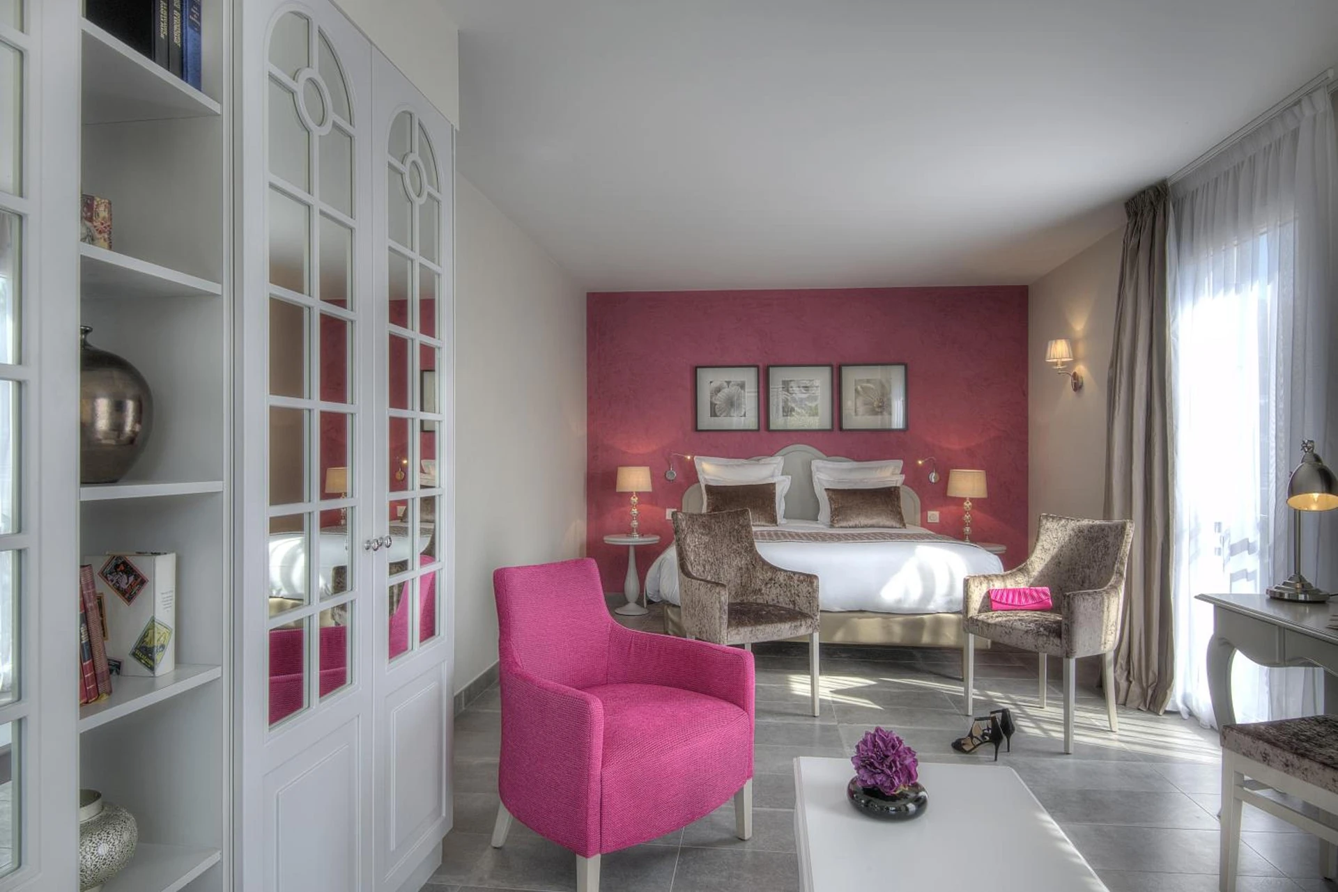 Chambre disponible pour un séminaire d'entreprise à La Bastide de l'Oliveraie - Cannes