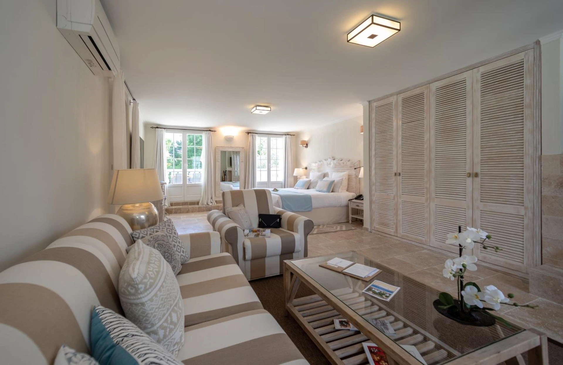 Chambre disponible pour un séminaire d'entreprise à La Bastide des Salins - Saint-Tropez