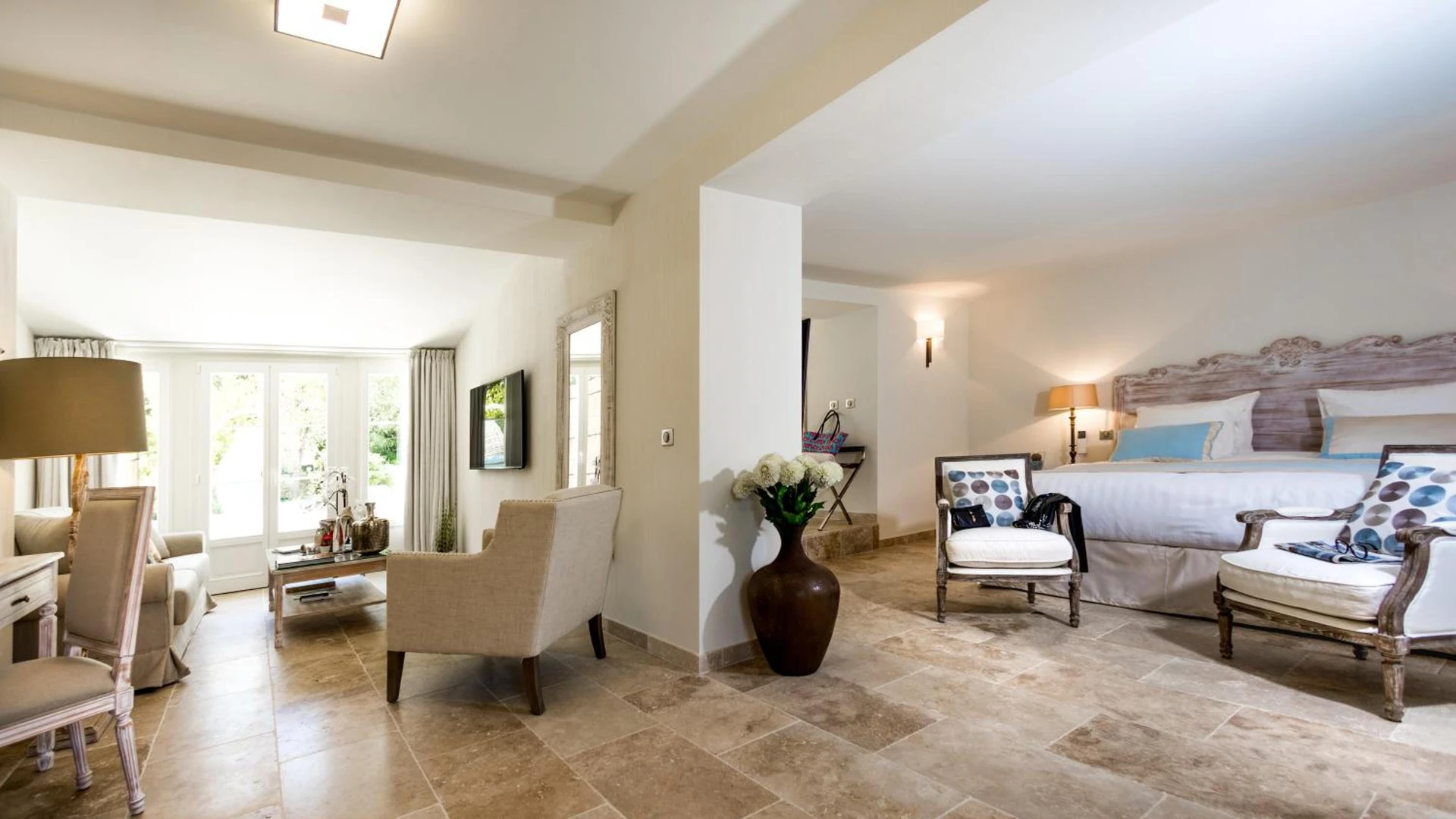 Chambre disponible pour un séminaire d'entreprise à La Bastide des Salins - Saint-Tropez