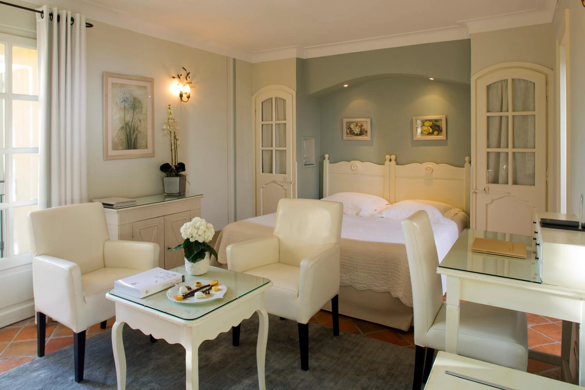 Chambre disponible pour un séminaire d'entreprise à Bastide Saint Antoine - Relais & Châteaux - Grasse