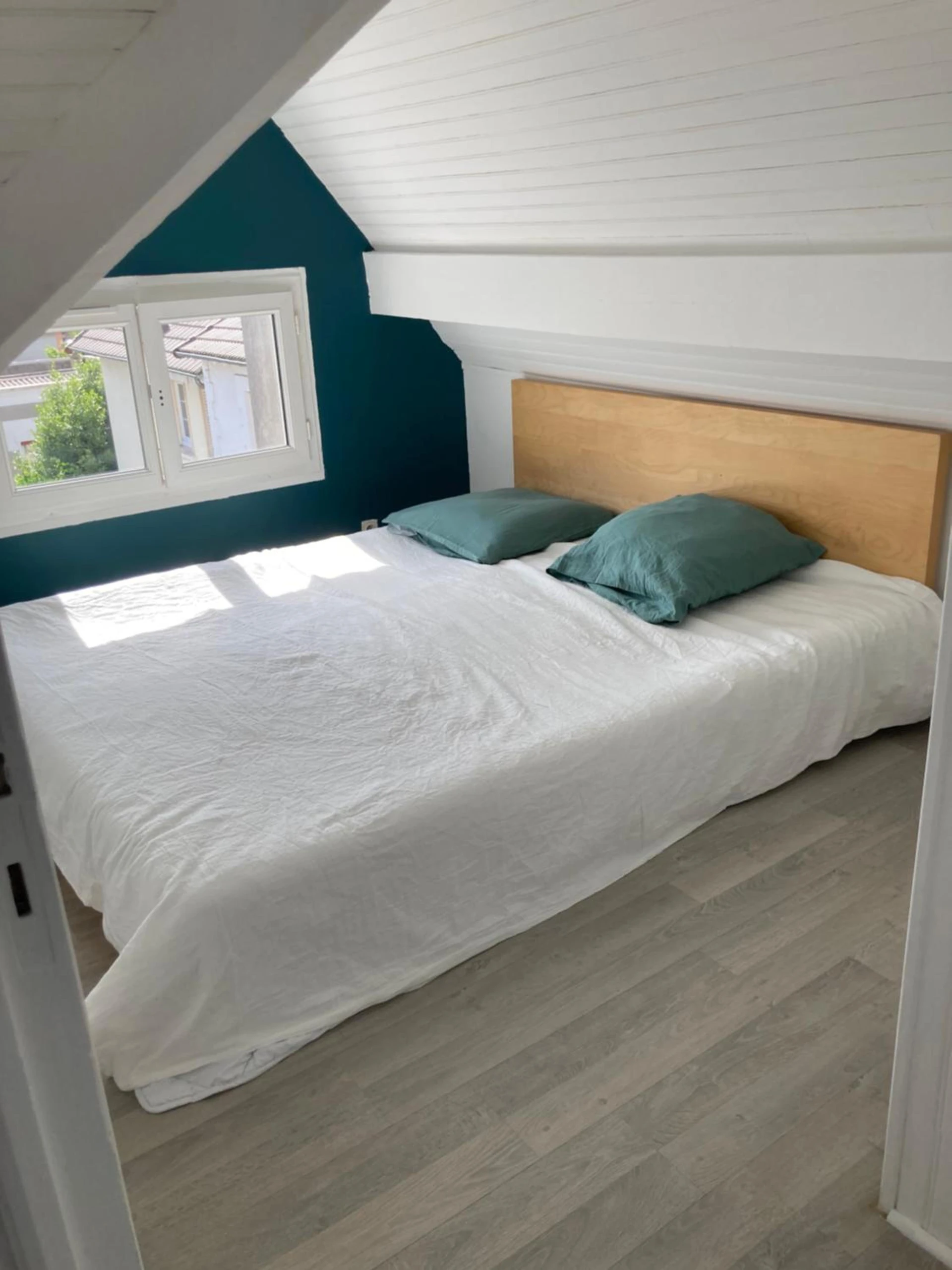 Chambre disponible pour un séminaire d'entreprise à Belle maison avec grande terasse à 10 minutes en train de Paris centre et 6 min à pied de la gare et du centre ville - Colombes