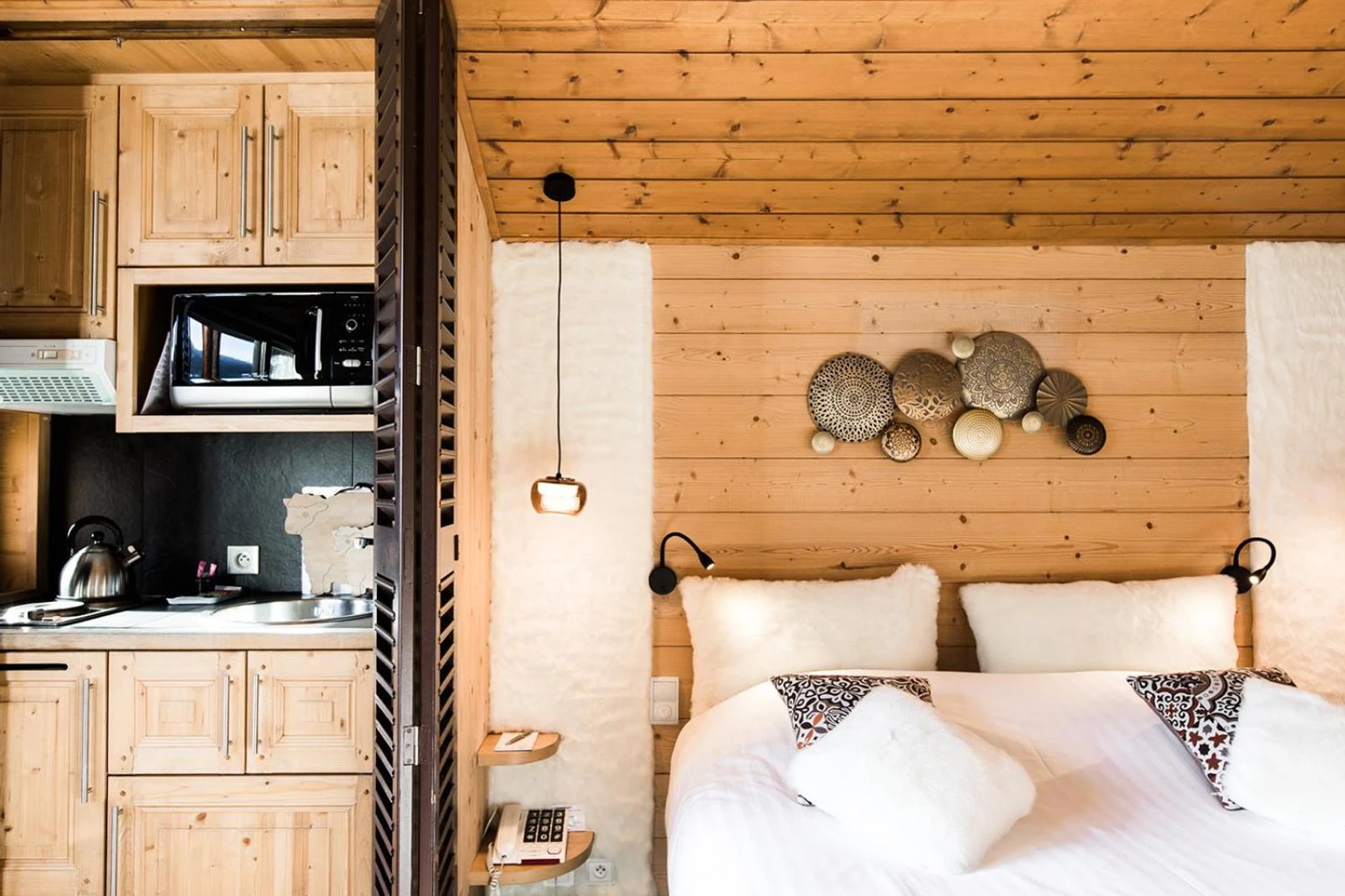 Magnifique chambre pour un séminaire d'entreprise à Hôtel La Bergerie - Morzine