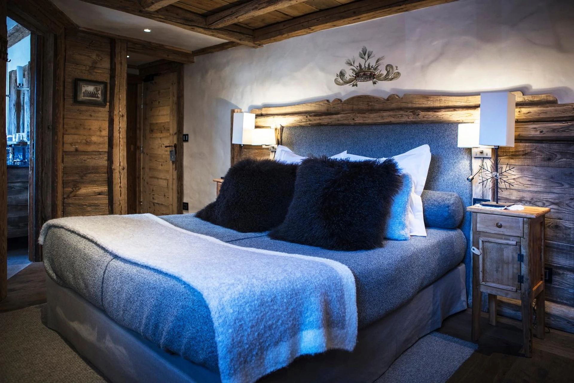 Magnifique chambre pour un séminaire d'entreprise à La Bouitte - Hôtel Relais & Châteaux - Saint-Martin-de-Belleville