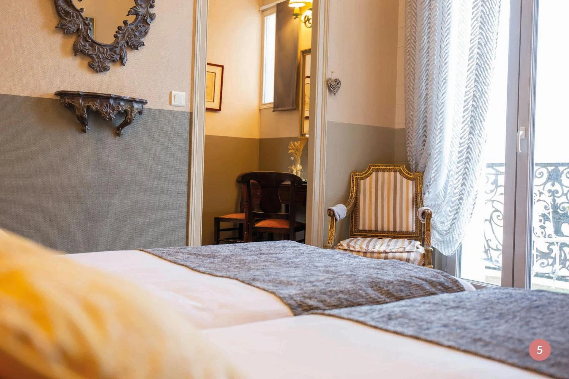 Chambre disponible pour un séminaire d'entreprise à Hôtel La Casa Pairal - Collioure