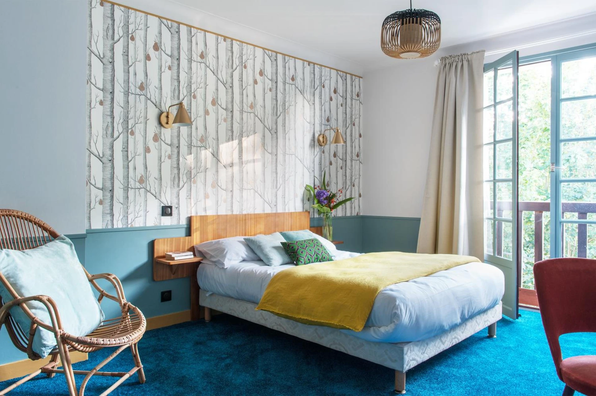 Chambre disponible pour un séminaire d'entreprise à La Cascade - Clisson